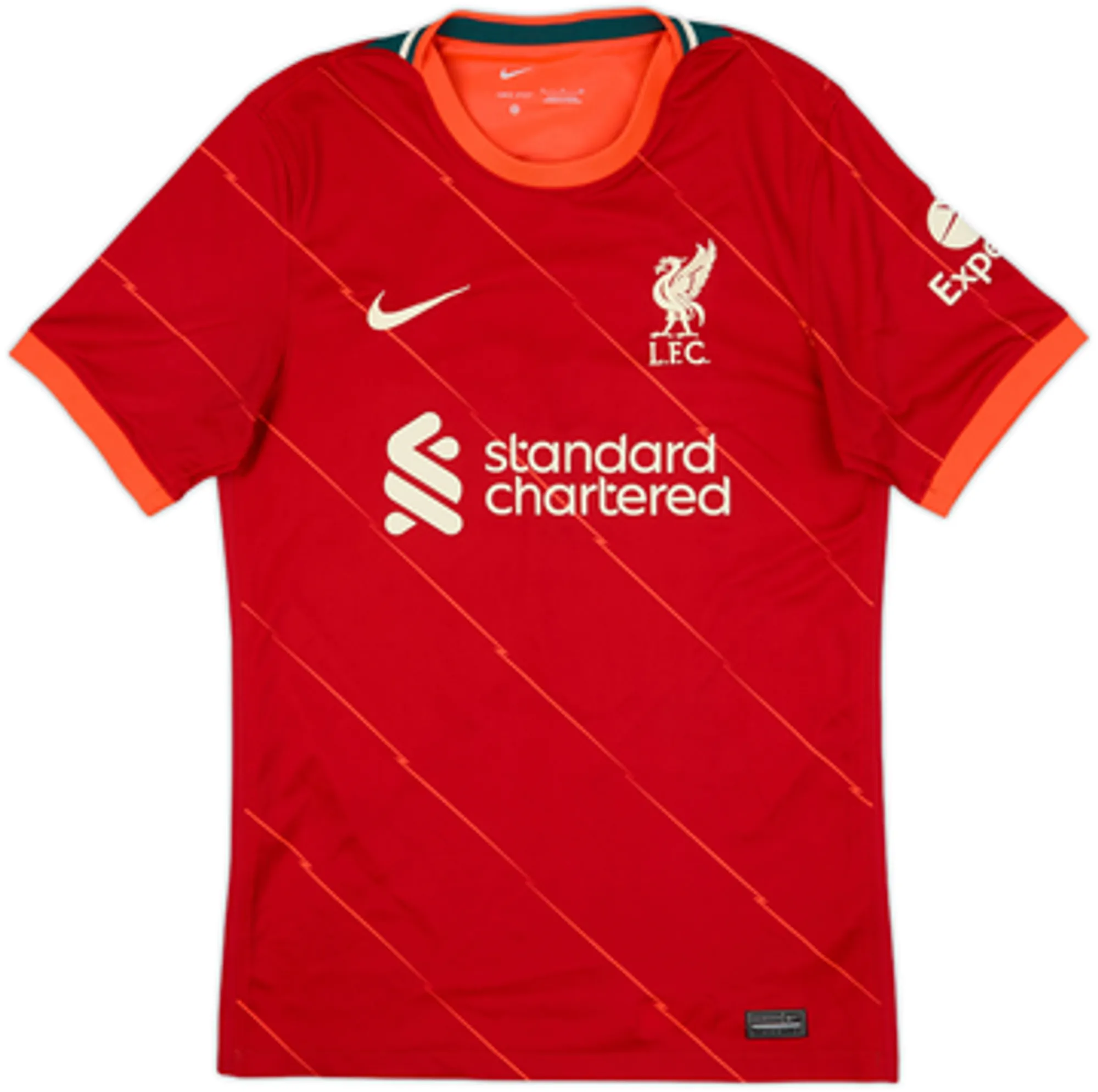 2021-22 Liverpool Home Shirt Salah #11 - 9/10 - (S)