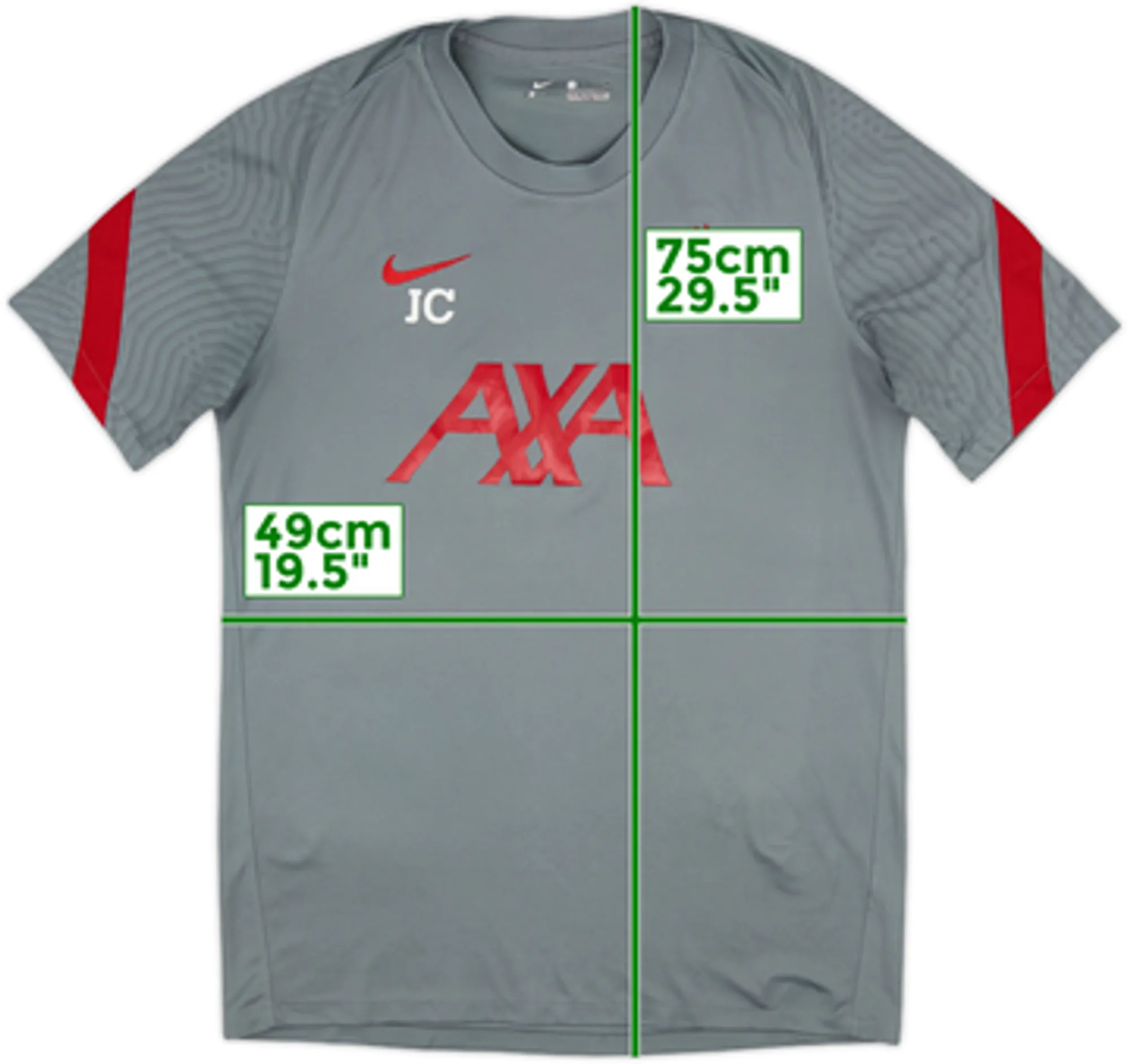 2020-21 Liverpool Staff Issue Nike Training Shirt JC - 9/10 - (M)
