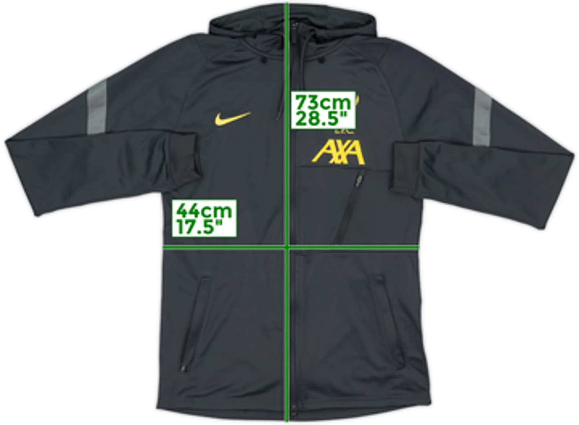 2021-22 Liverpool Nike Hooded Track Jacket - 9/10 - (S)