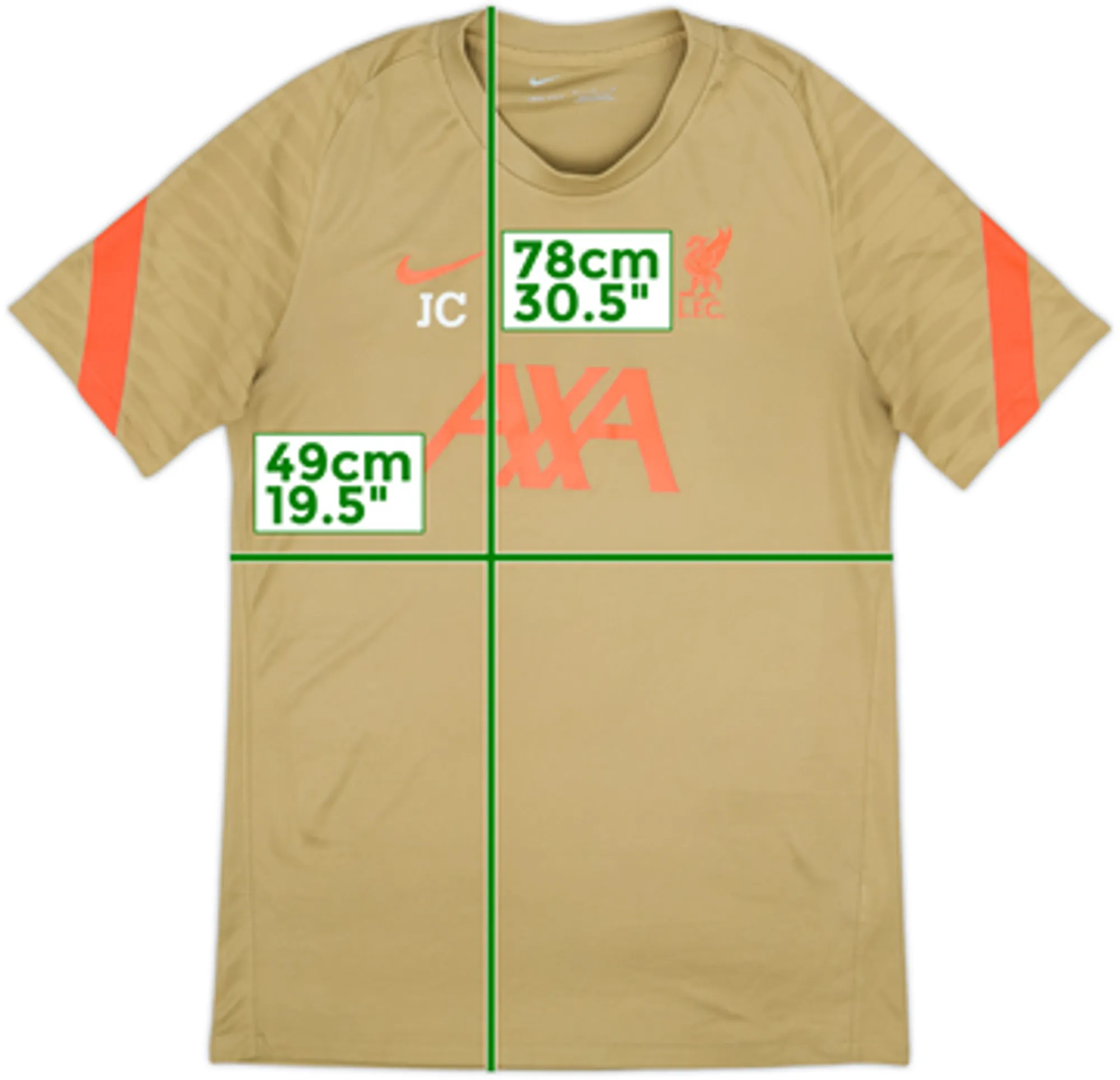 2021-22 Liverpool Staff Issue Nike Training Shirt 'JC' - 8/10 - (M)