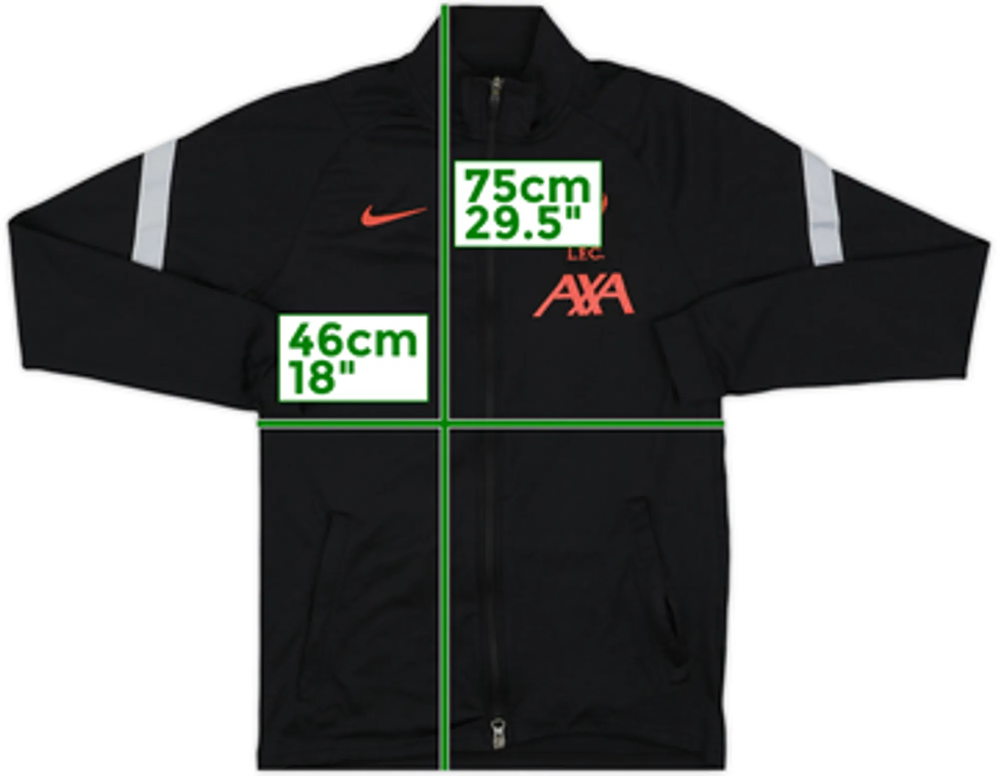 2021-22 Liverpool Nike Track Jacket - 6/10 - (L.Boys)