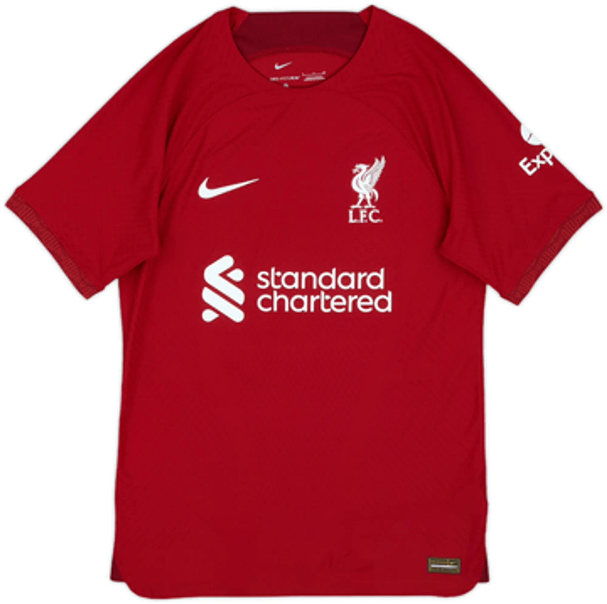 2022-23 Liverpool Authentic Home Shirt Fabinho #3 - 8/10 - (S)