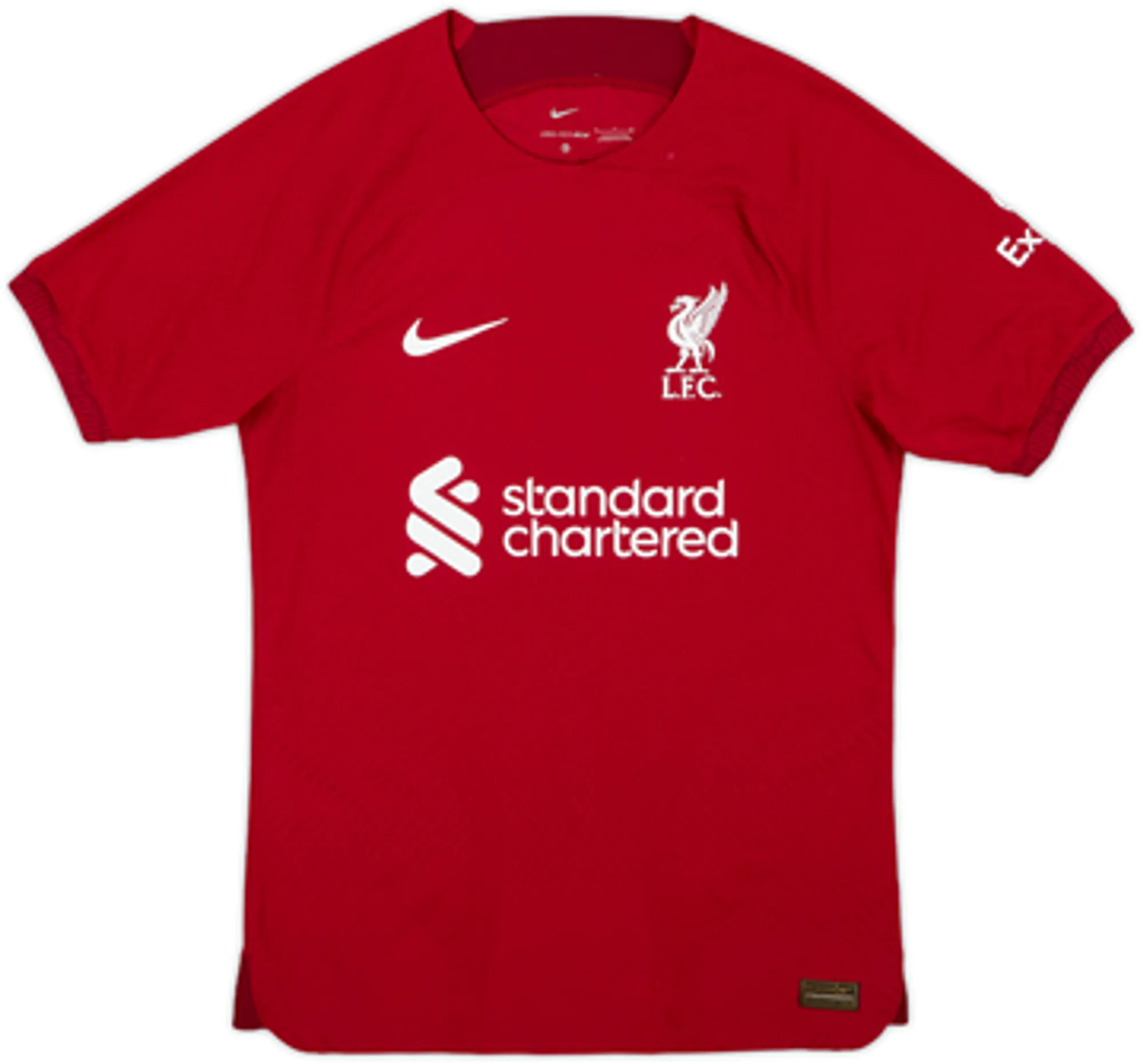 2022-23 Liverpool Authentic Home Shirt Virgil #4 - 8/10 - (S)