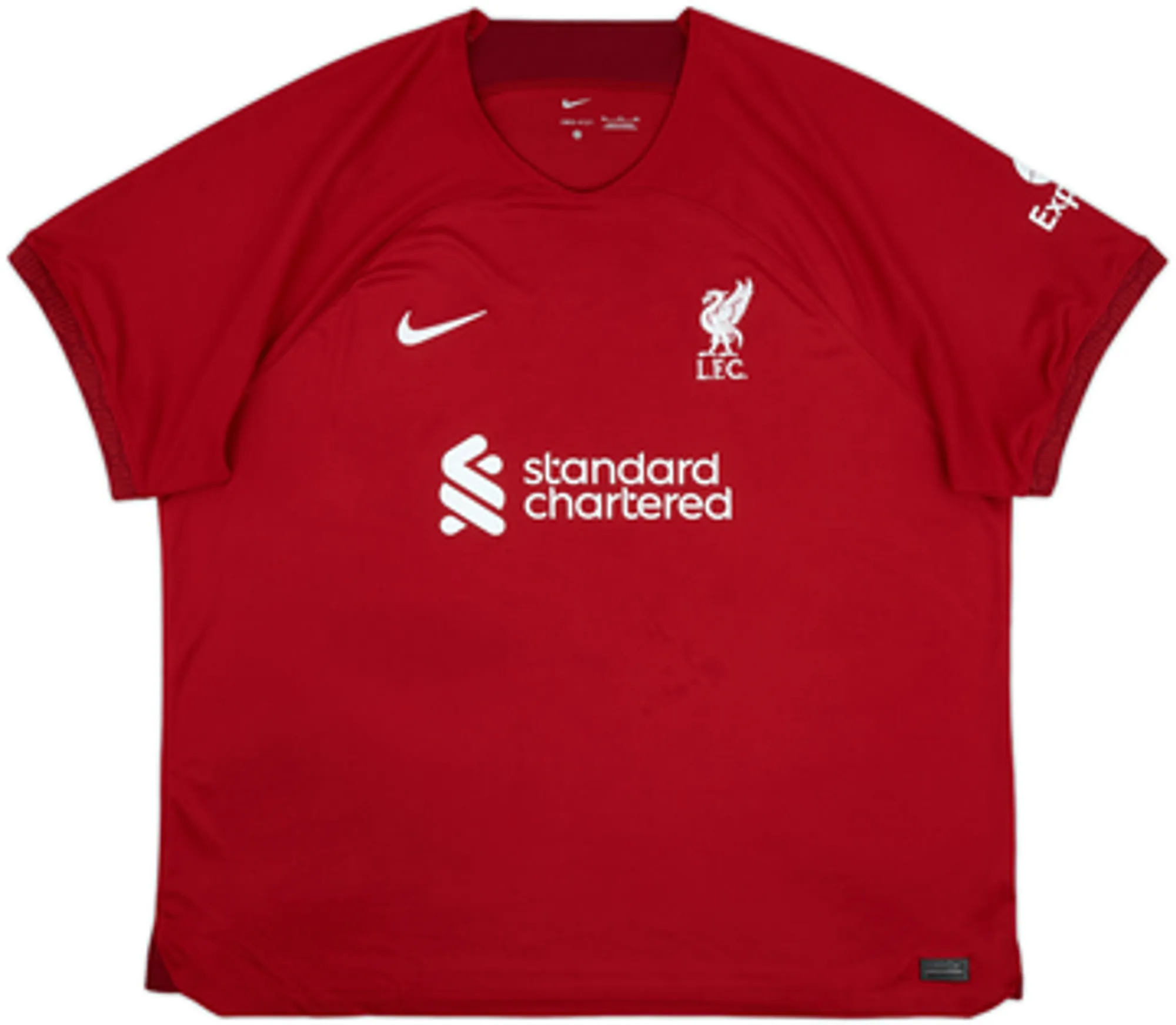 2022-23 Liverpool Home Shirt Virgil #4 - 7/10 - (3XL)