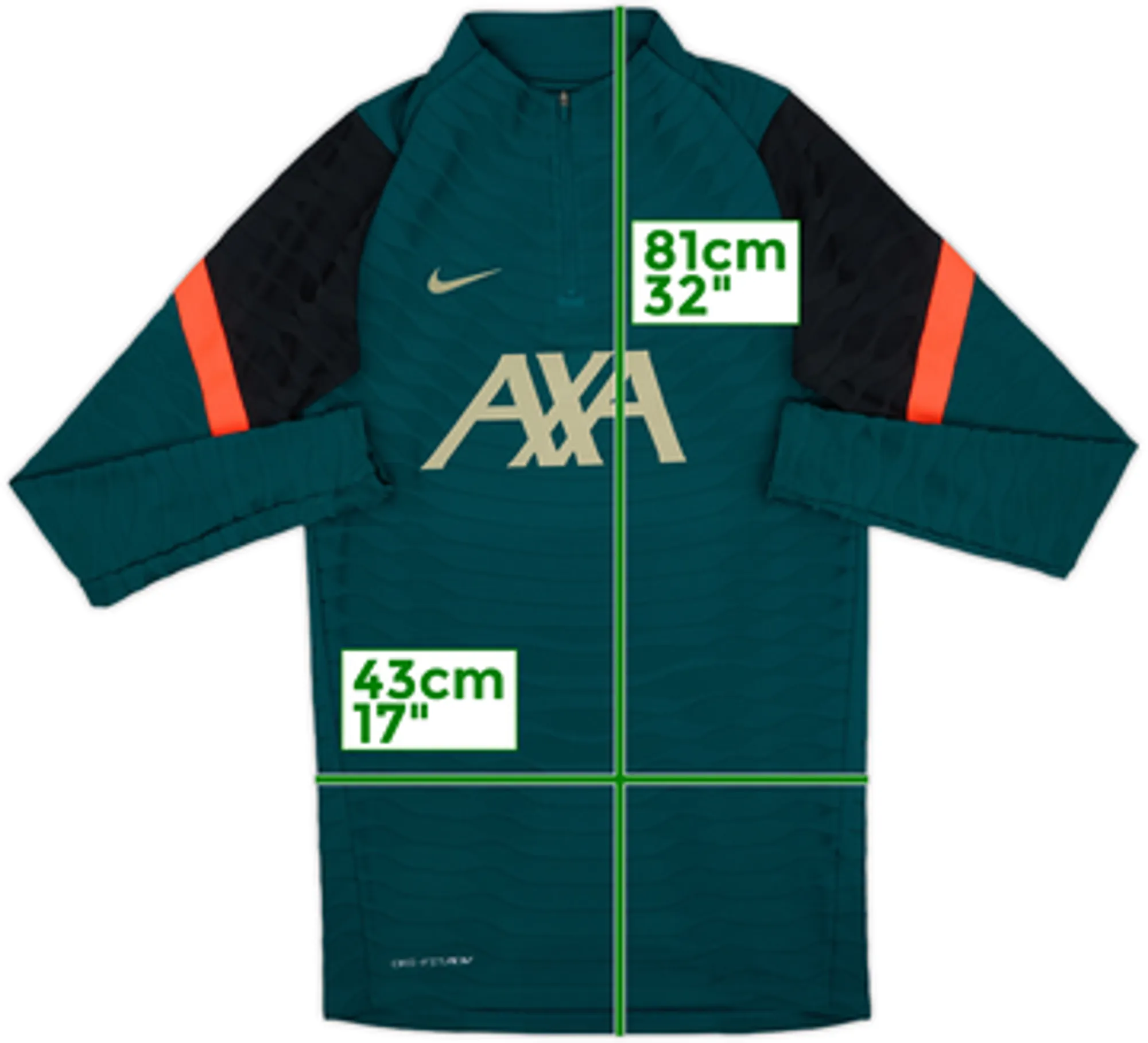 2022-23 Liverpool Nike Dri-Fit ADV 1/4 Zip Drill Top - 10/10 - (S)