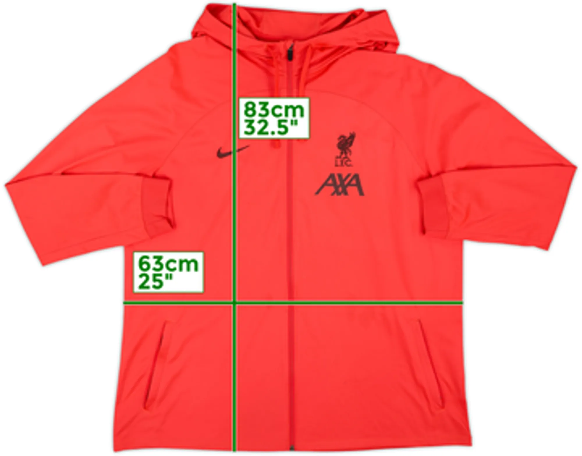2022-23 Liverpool Nike Hooded Track Jacket - 6/10 - (L)