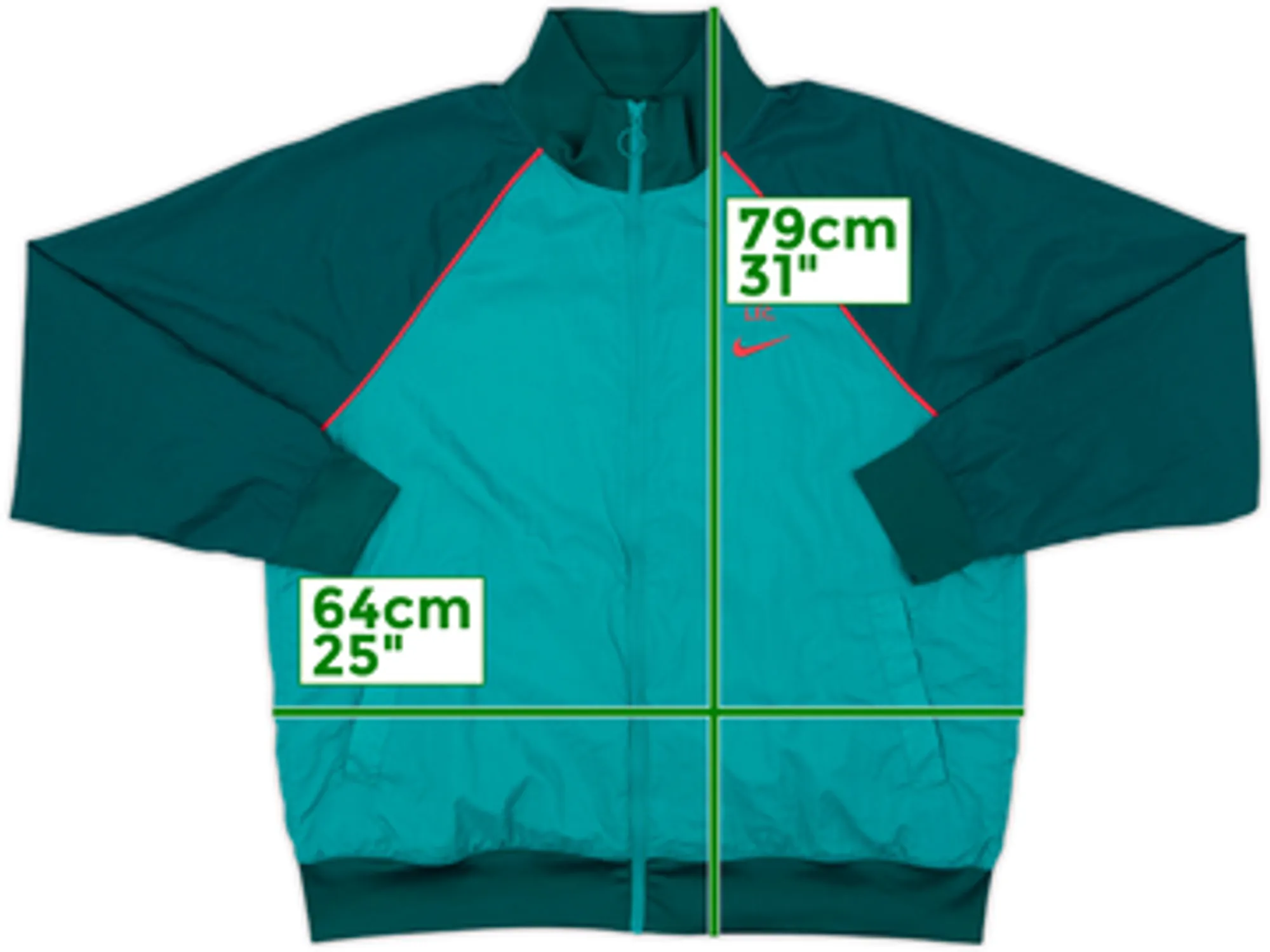 2022-23 Liverpool Nike Track Jacket - 10/10 - (S)