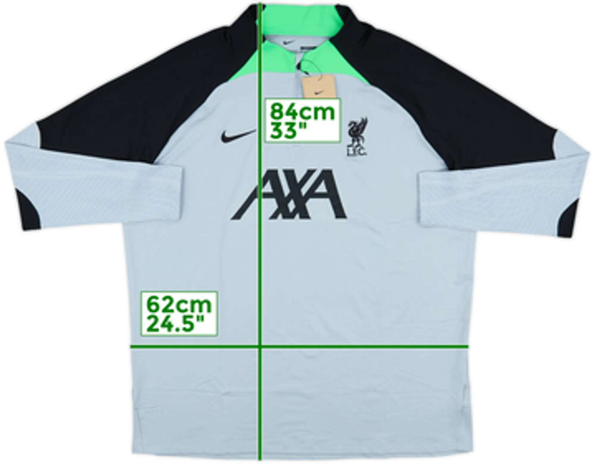 2023-24 Liverpool Nike 1/4 Zip Drill Top (S)