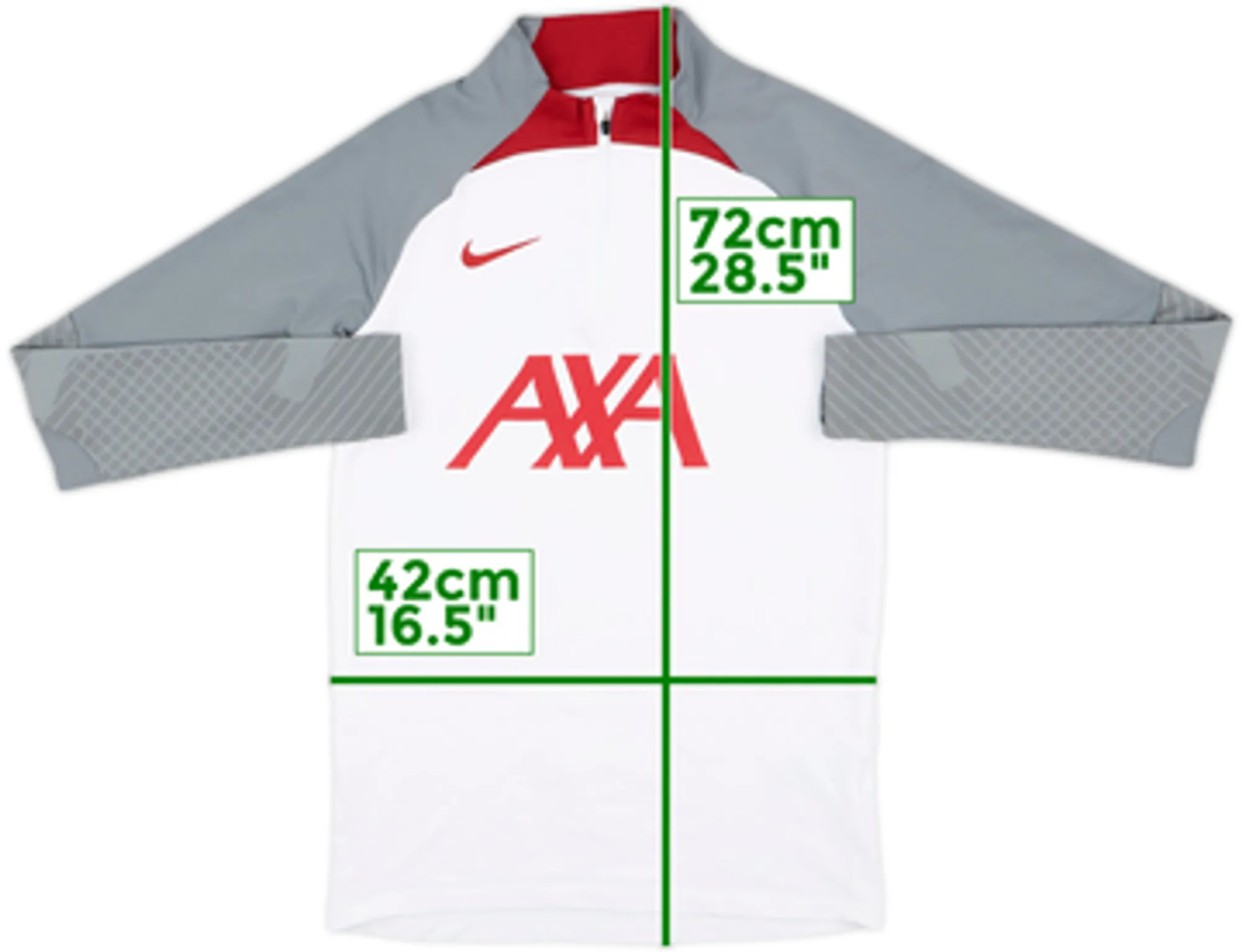 2023-24 Liverpool Nike 1/4 Zip Drill Top - 8/10 - (S)