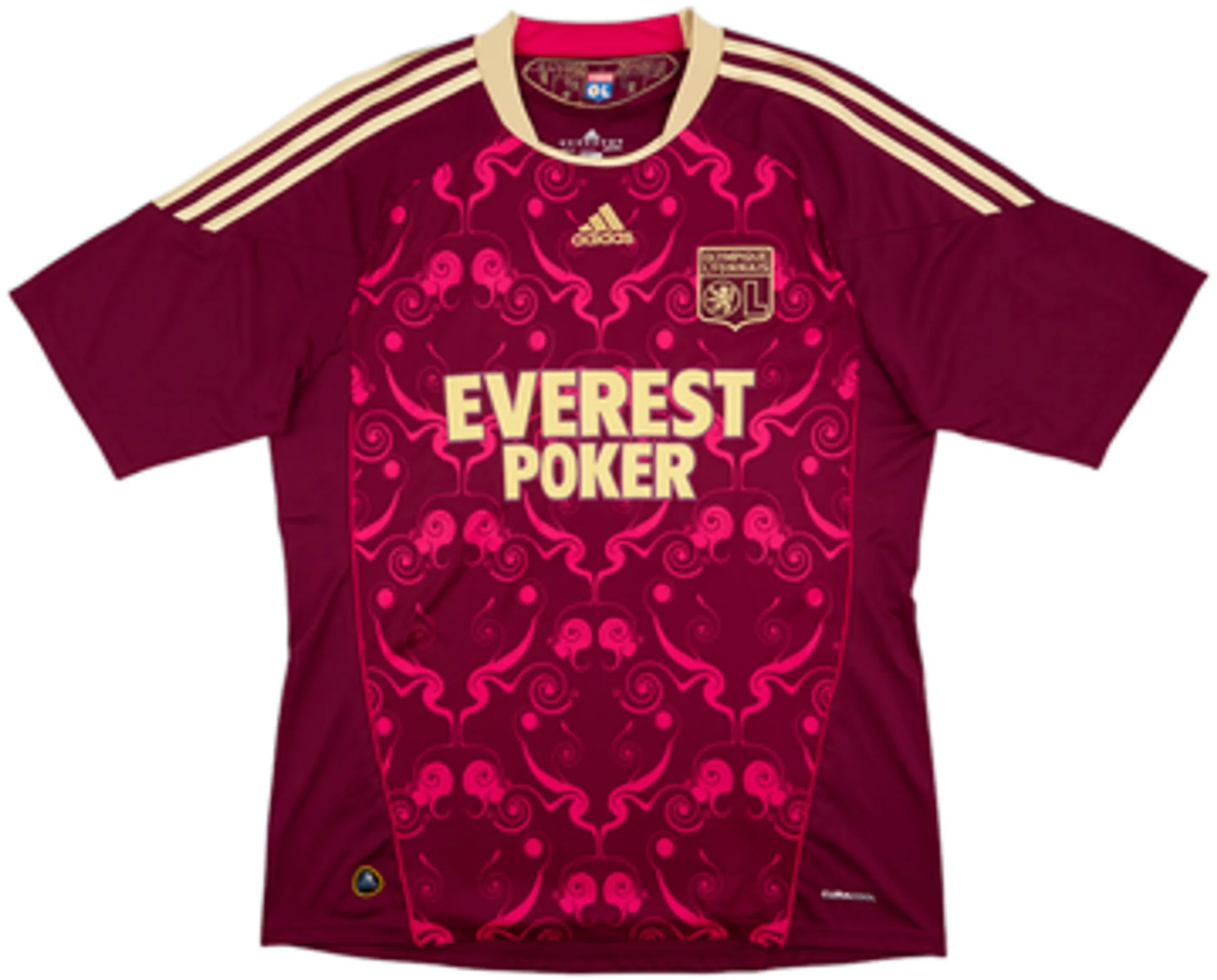 2010-11 Lyon Away Shirt Lacazette #38 - 10/10 - (L)