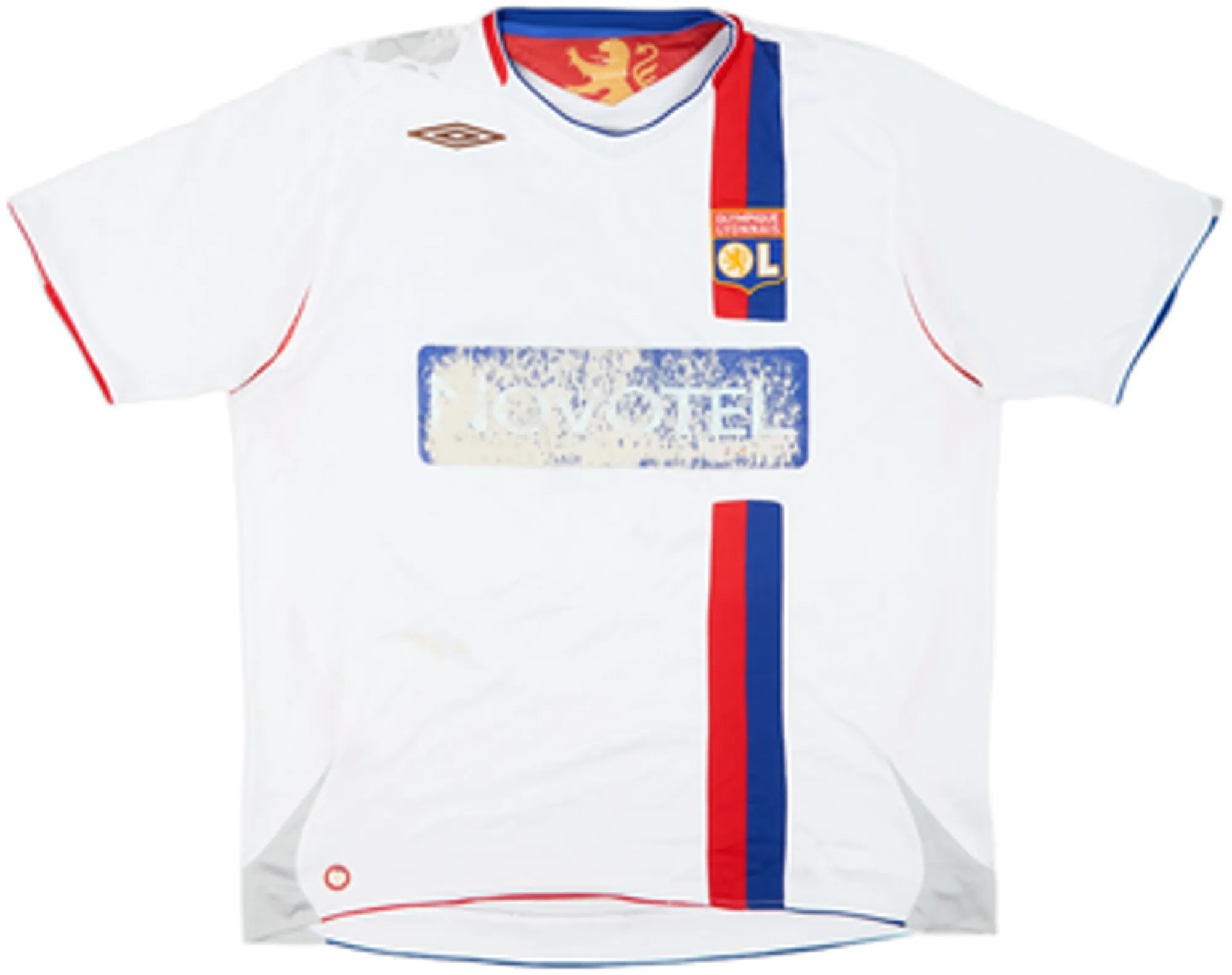2006-07 Lyon Home Shirt Benzema #10 - 4/10 - (XXL)