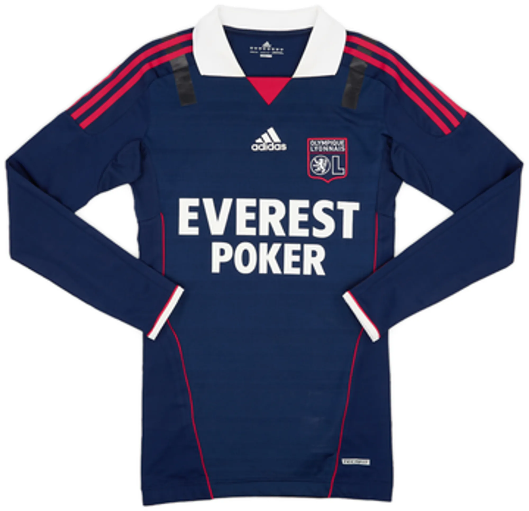 2011-12 Lyon Player Issue TechFit Away L/S Shirt - 6/10 - (M)