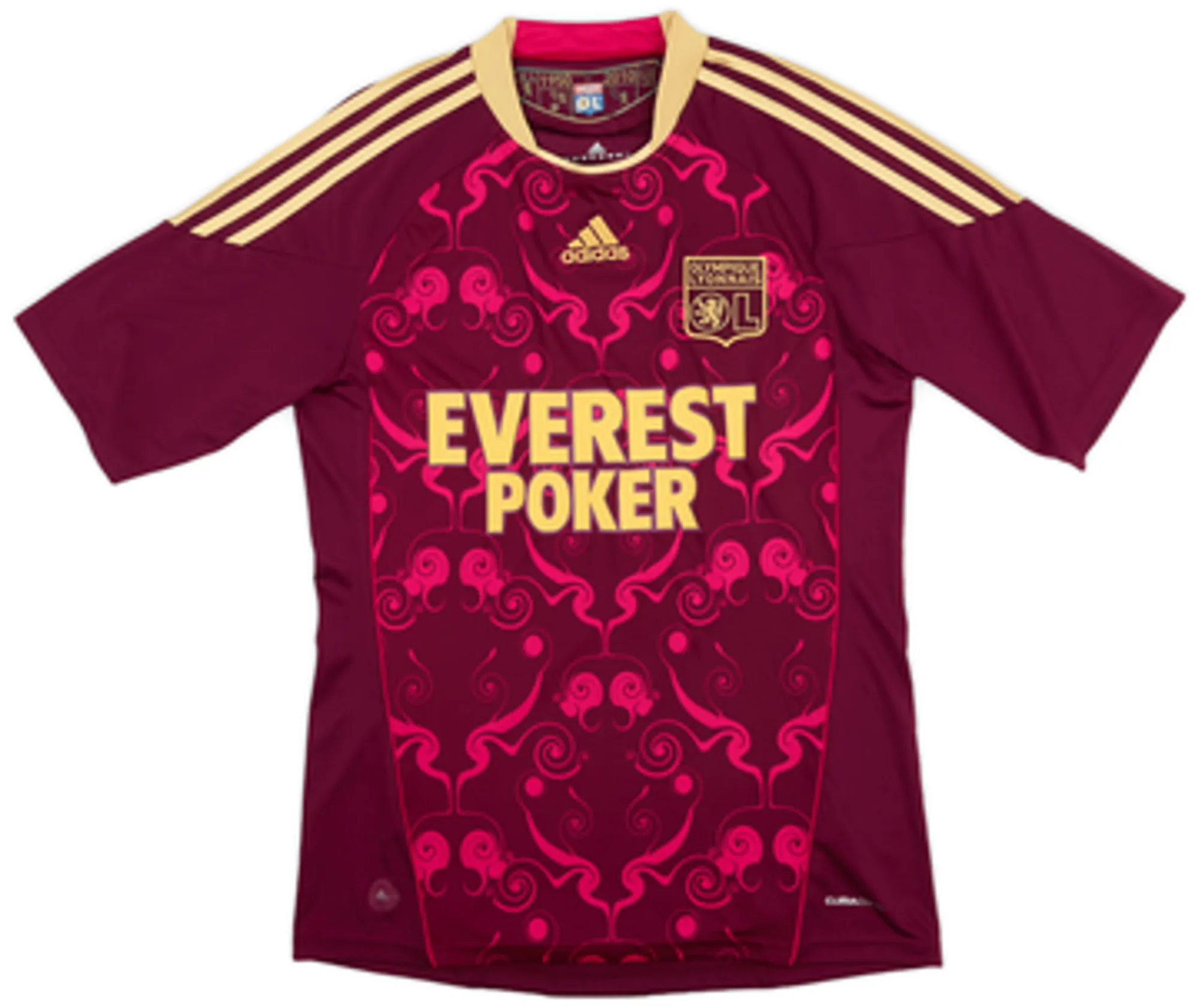 2010-11 Lyon Away Shirt Lisandro #9 - 8/10 - (S)