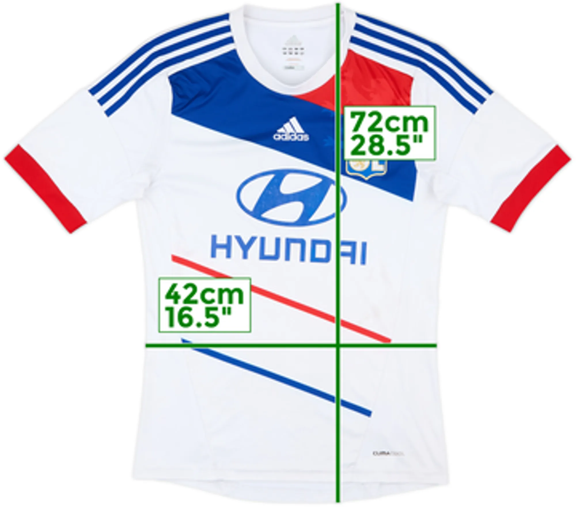 2012-13 Lyon Home Shirt - 5/10 - (S)