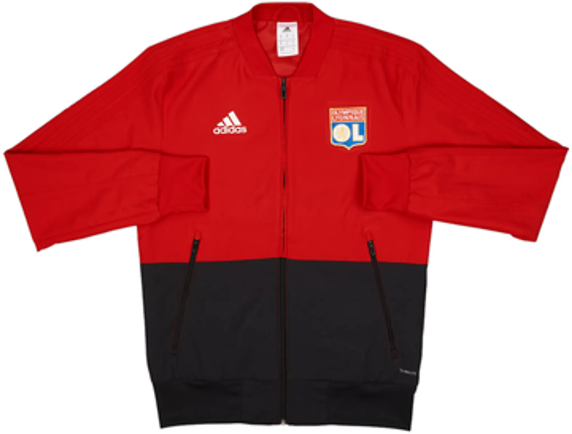 2017-18 Lyon adidas Track Jacket - 8/10 - (XS)