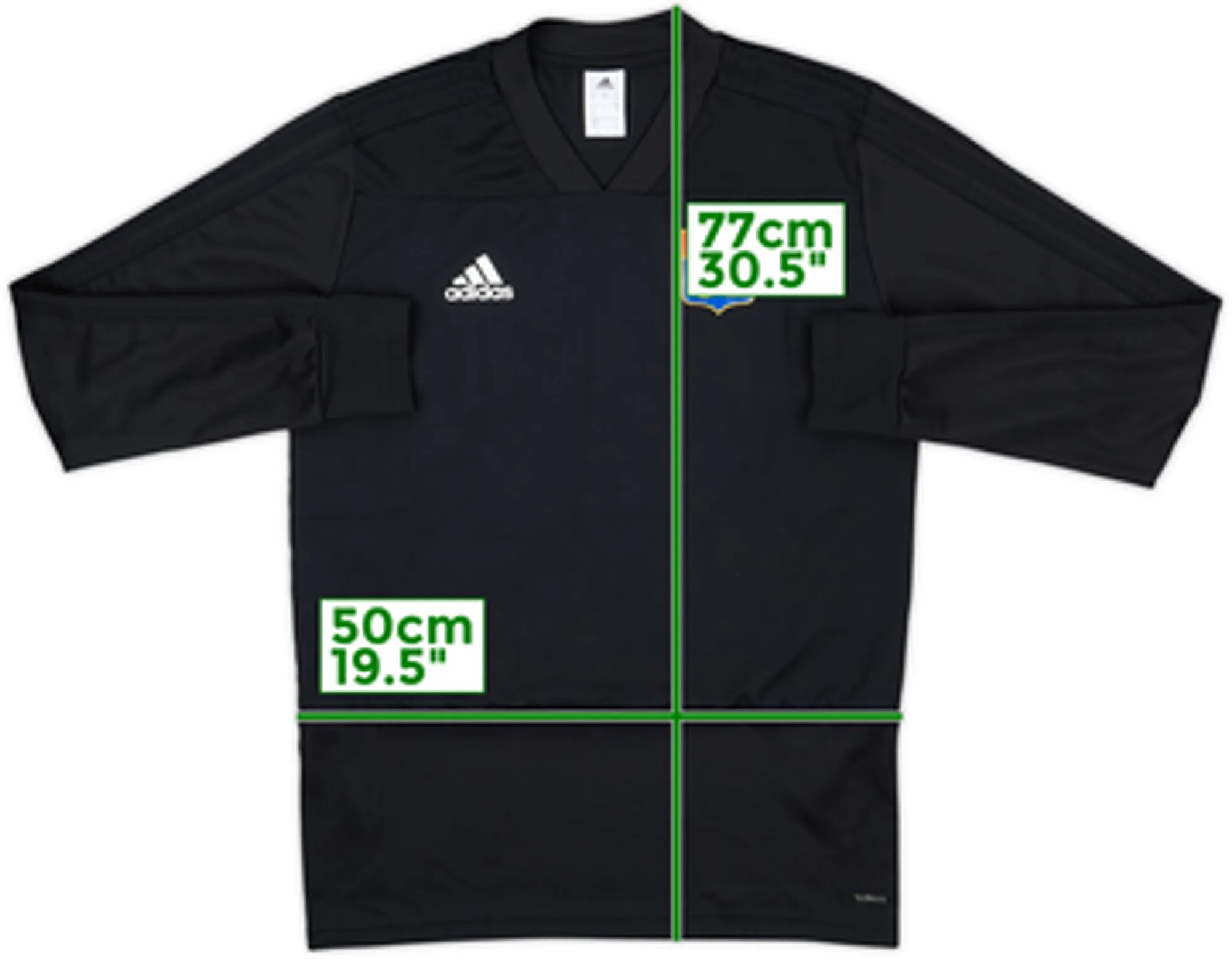 2018-19 Lyon adidas Drill Top - 7/10 - (M)