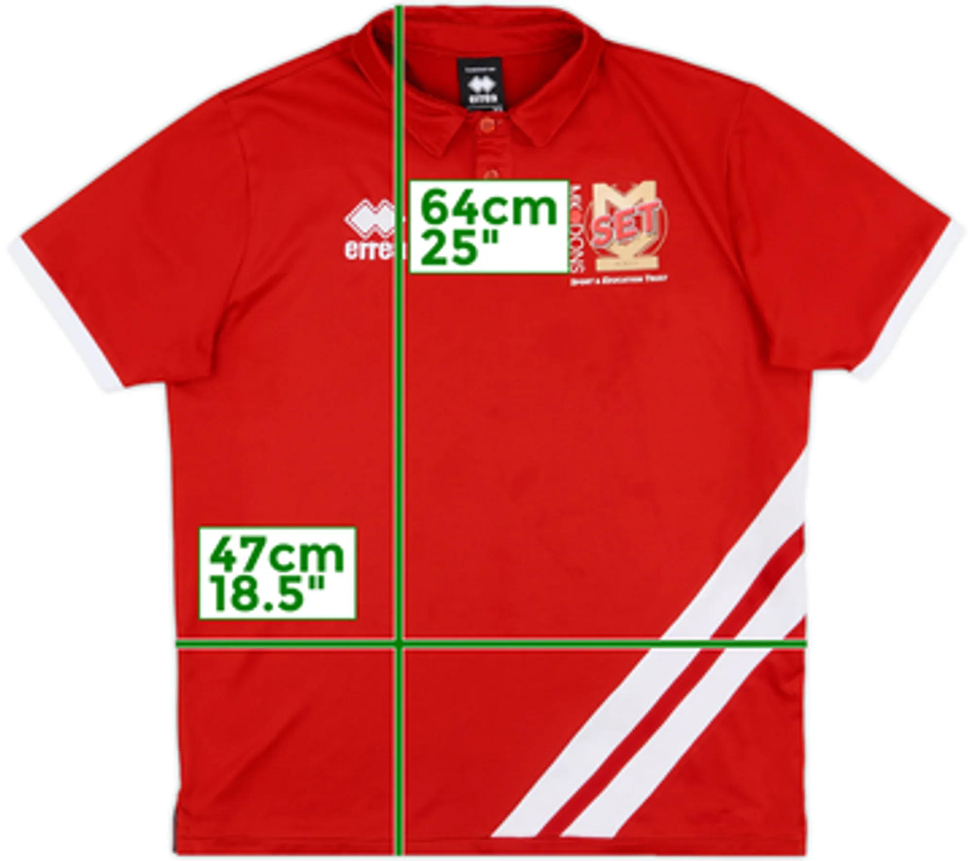 2016-17 MK Dons Errea Polo Shirt - 8/10 - (XS)