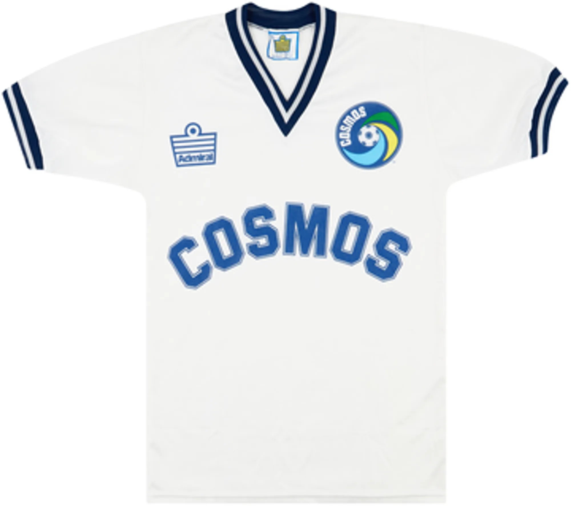 1980s New York Cosmos Admiral Training Shirt - 8/10 - (S)