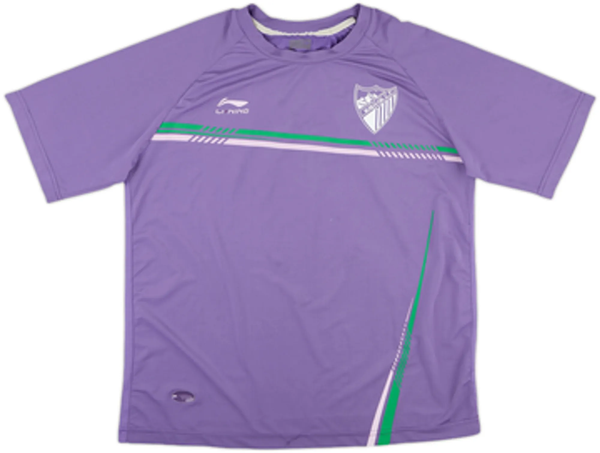 2010-11 Malaga Li-Ning Player Issue Training Shirt - 6/10 - (L)