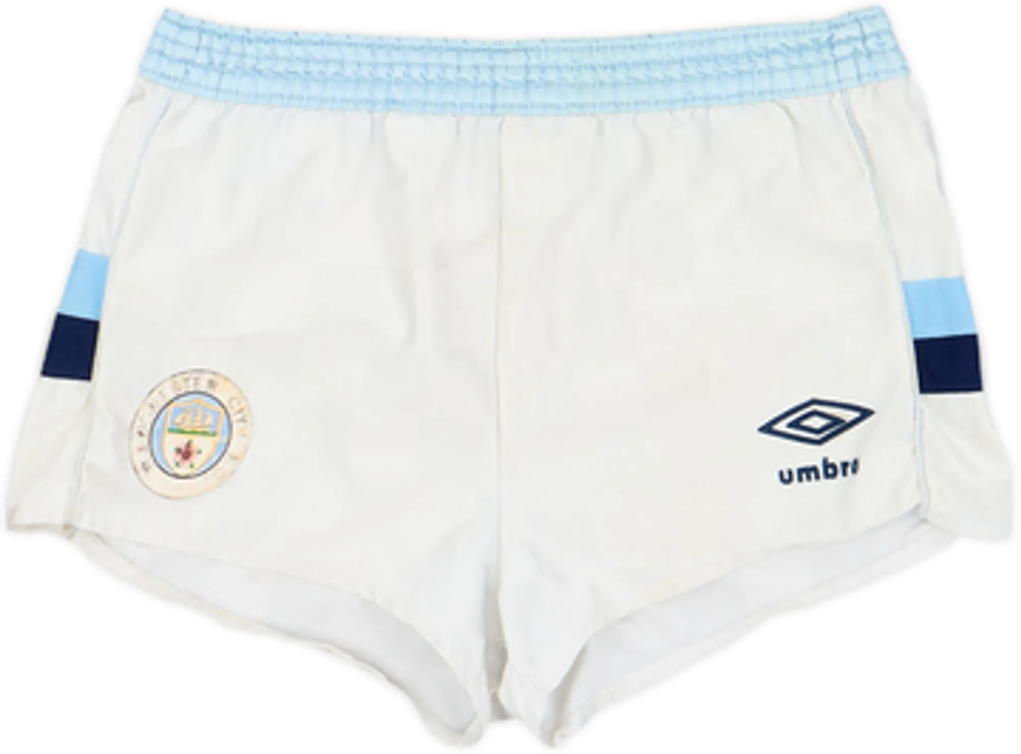 1987-89 Manchester City Home Shorts - 5/10 - (M.Boys)