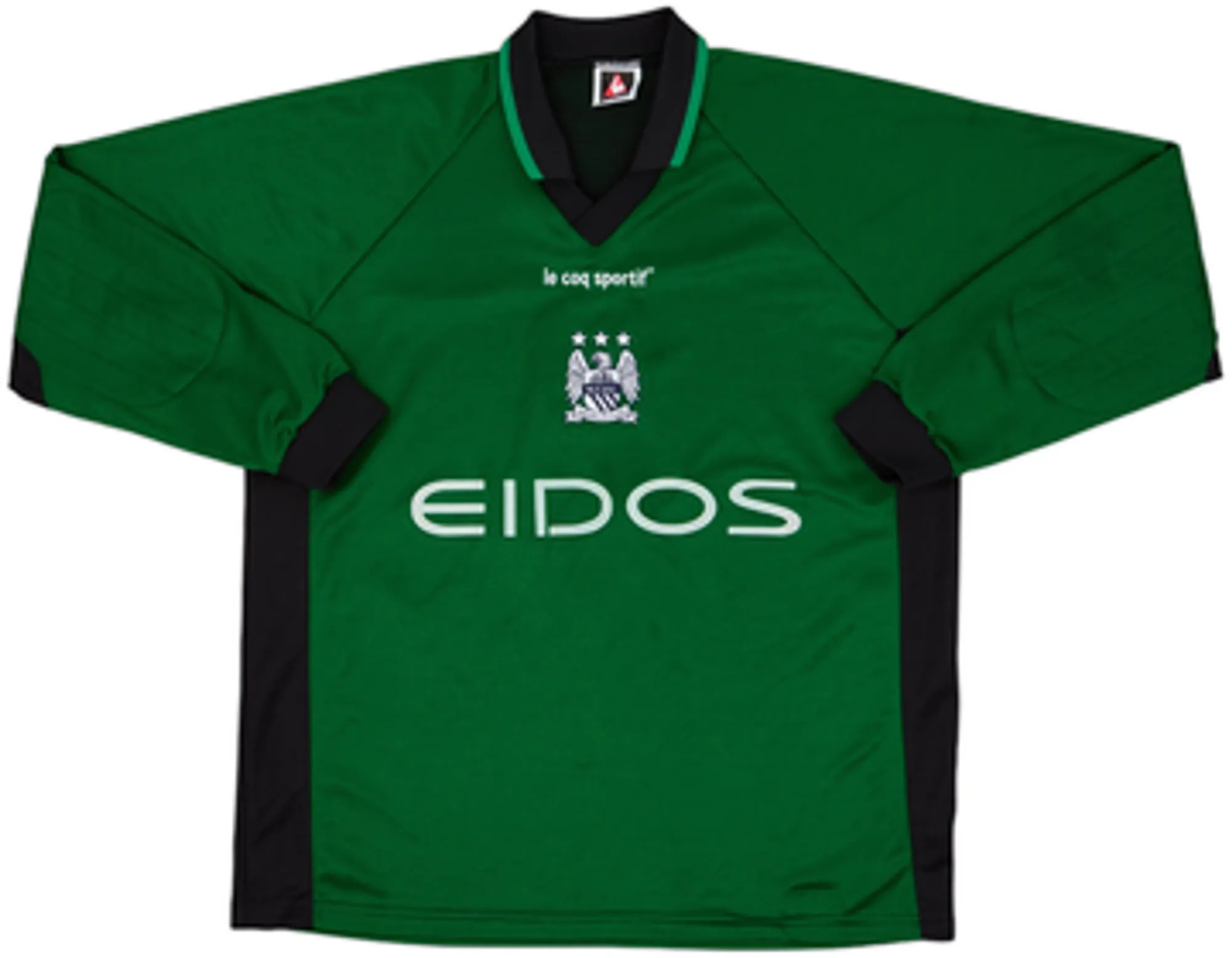 2000-01 Manchester City GK Shirt Weaver #1 - 8/10 - (L)