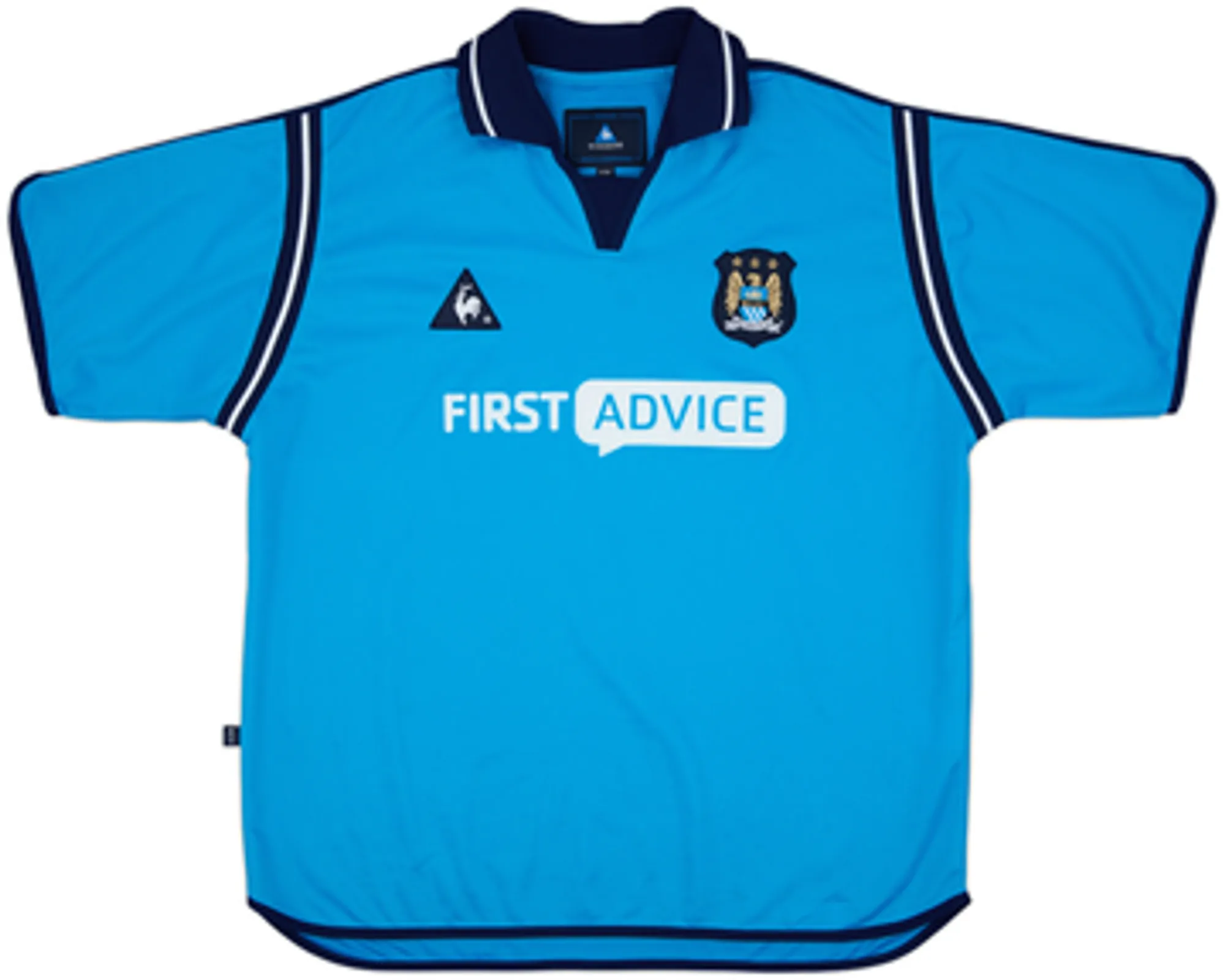 2002-03 Manchester City Home Shirt Goater #10 - 10/10 - (XL)