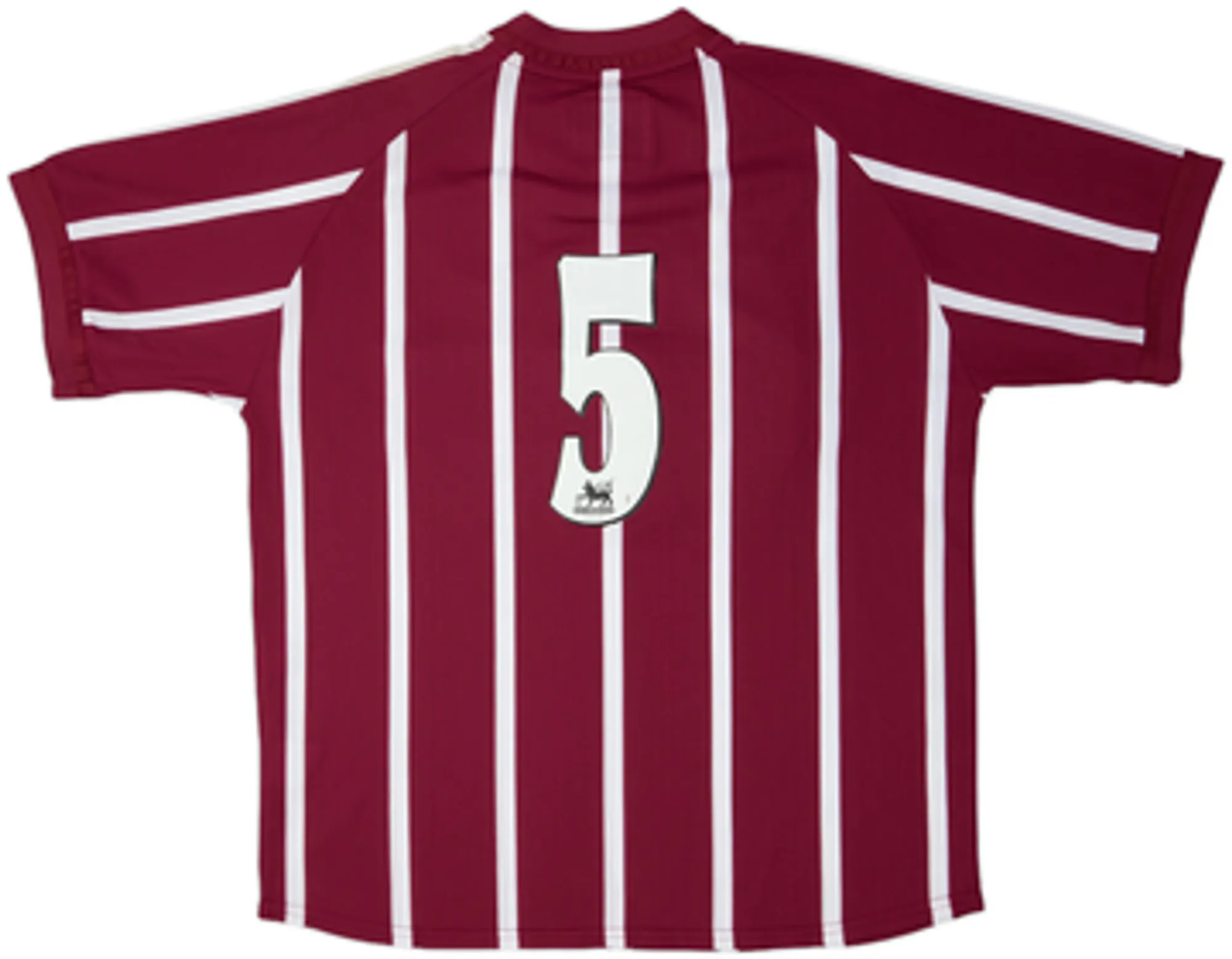 2002-03 Manchester City Third Shirt #5 (Distin) - 8/10 - (L)