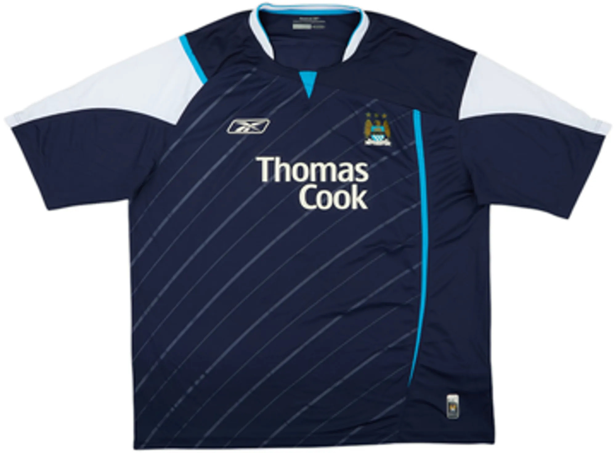 2005-06 Manchester City Away Shirt Dunne #22 - 6/10 - (M)
