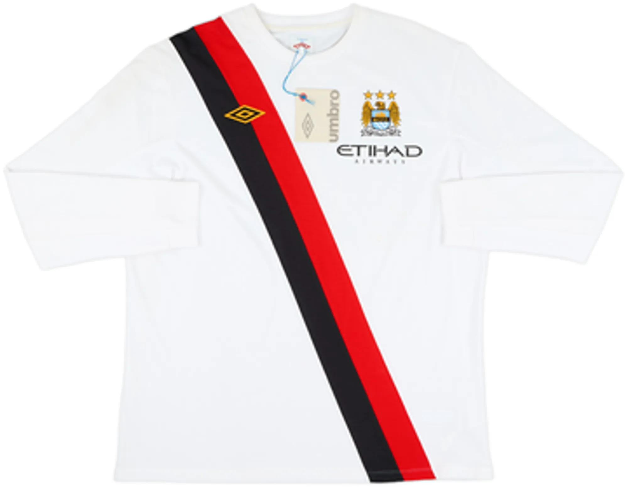 2009-11 Manchester City Third L/S Shirt Silva #21 (XL)