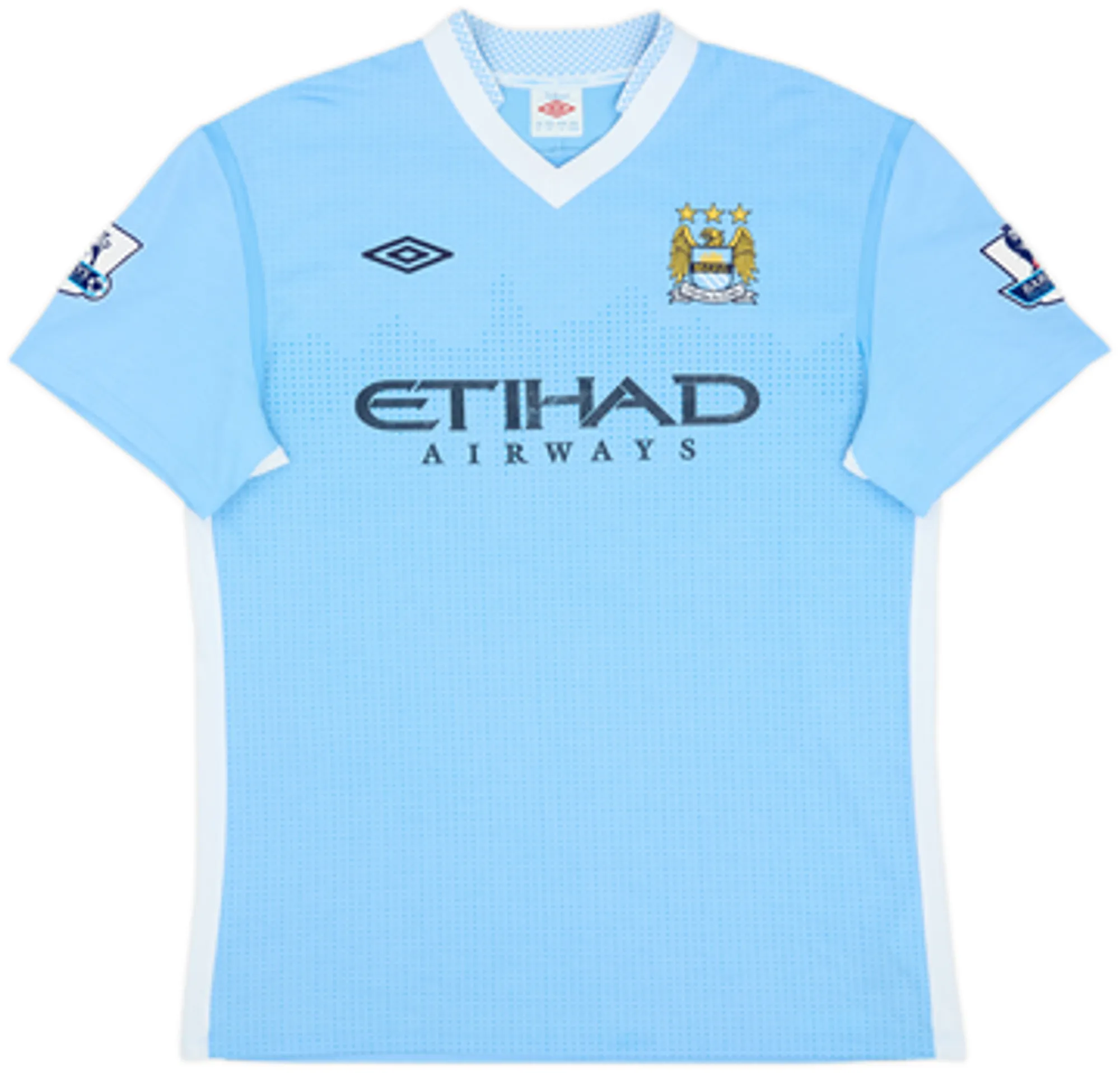 2011-12 Manchester City Home Shirt Kun Aguero #16 - 6/10 - (S)