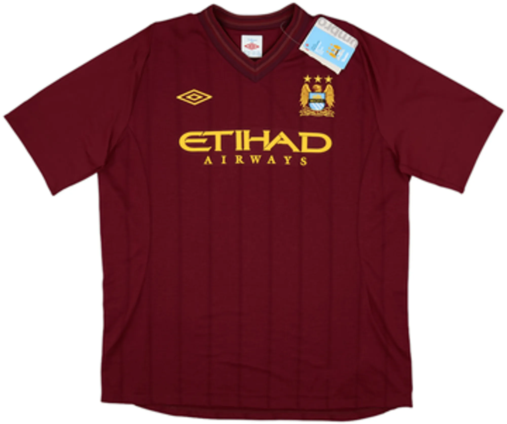 2012-13 Manchester City Away Shirt Kun Aguero #16 (XL)