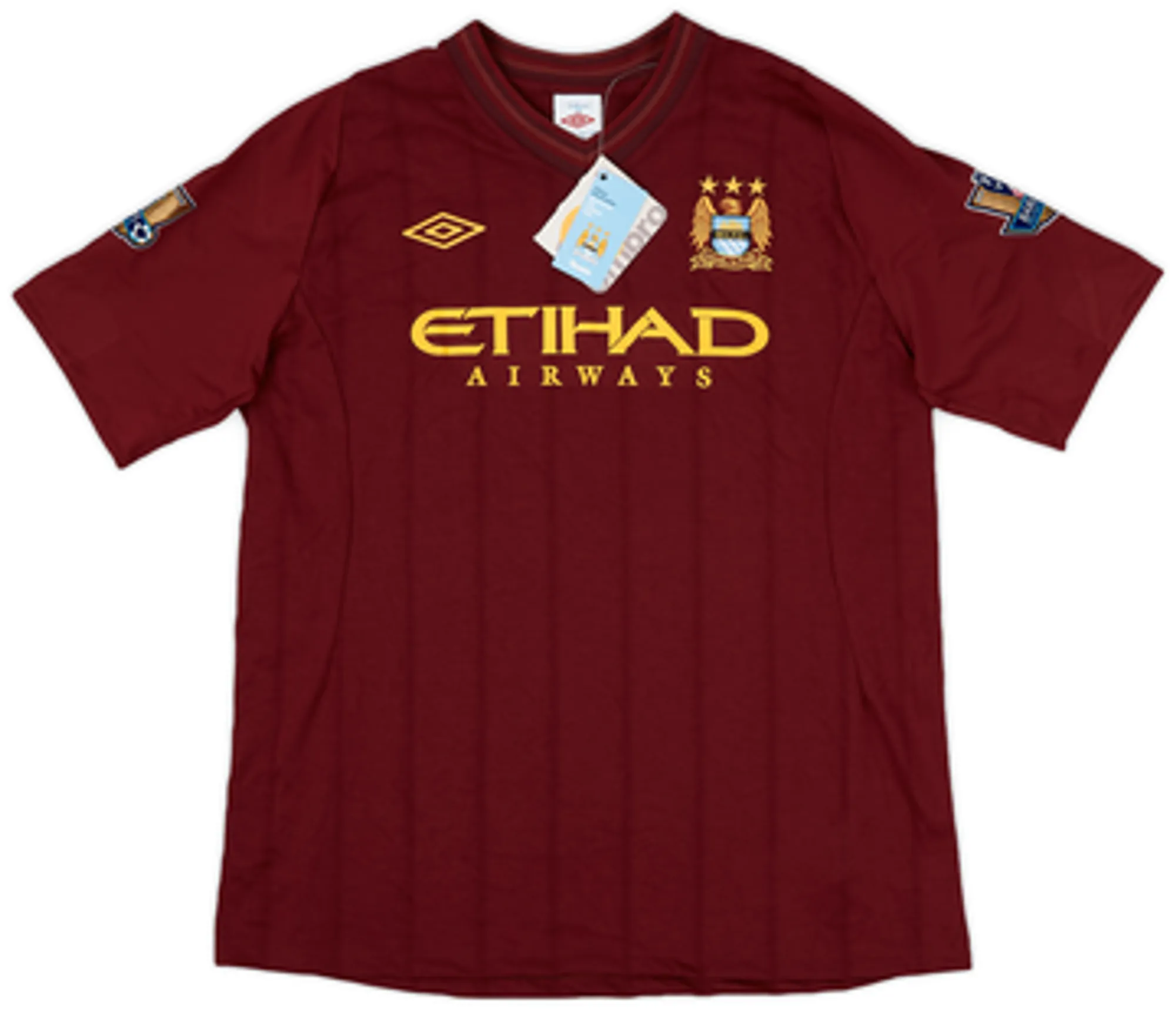 2012-13 Manchester City Away Shirt Tevez #32 (M)