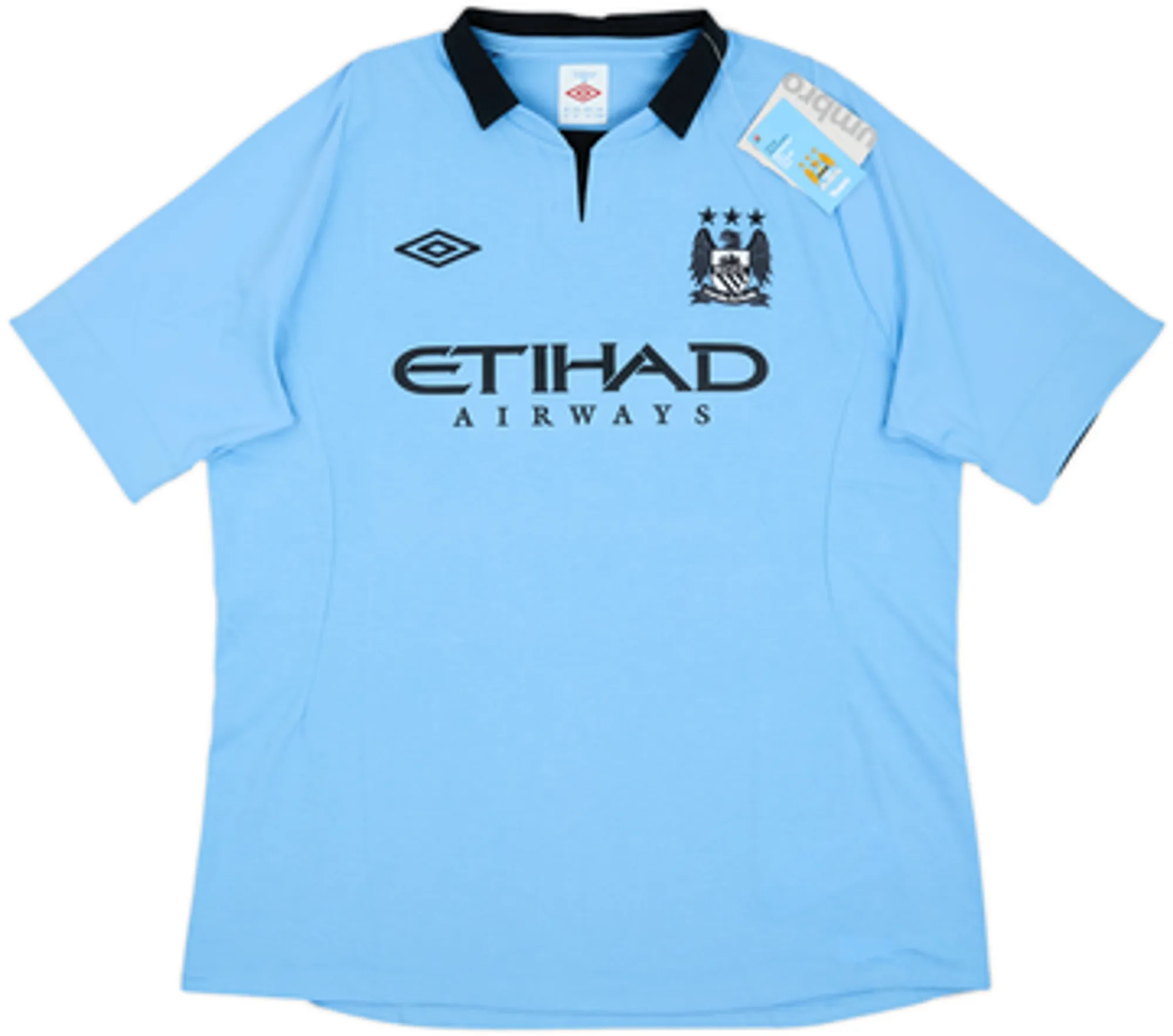 2012-13 Manchester City Home Shirt Kun Aguero #16 (XL)