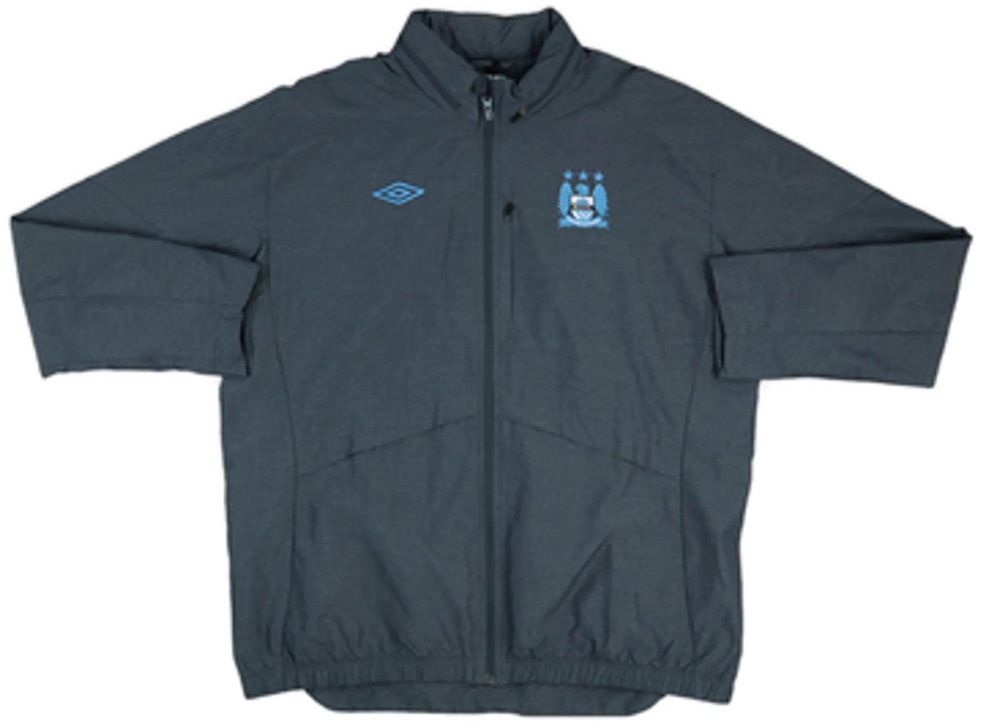 2012-13 Manchester City Umbro Hooded Rain Jacket - 8/10 - (XL)