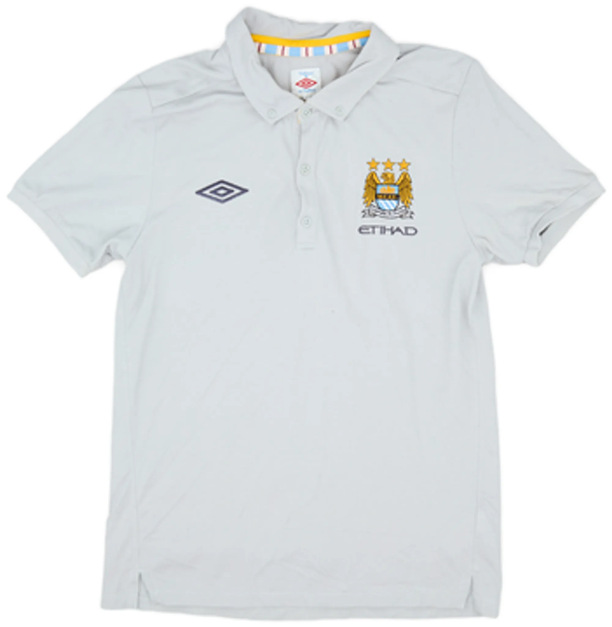 2012-13 Manchester City Umbro Polo Shirt - 7/10 - (M)