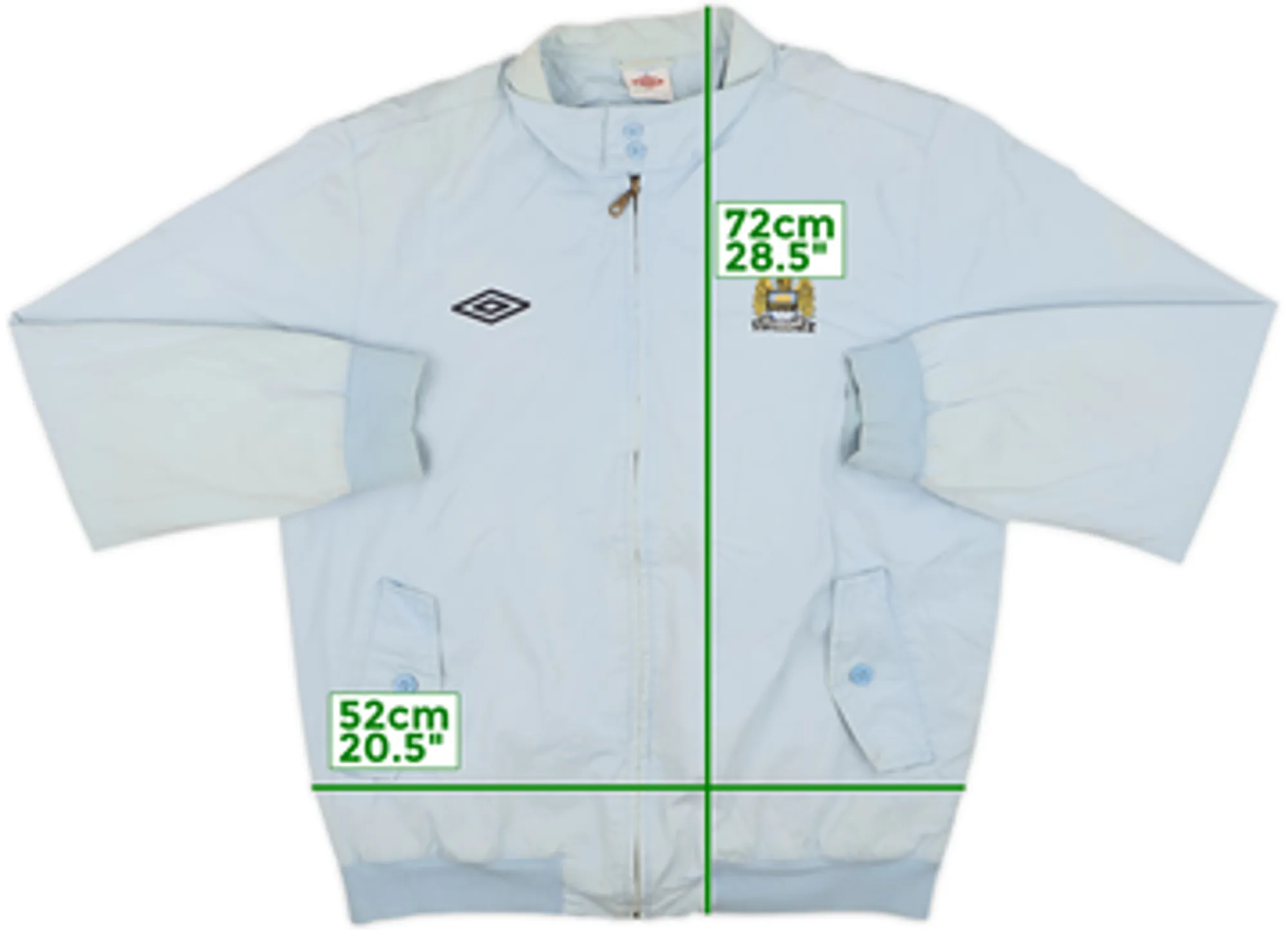 2012-13 Manchester City Umbro Track Jacket - 6/10 - (L)