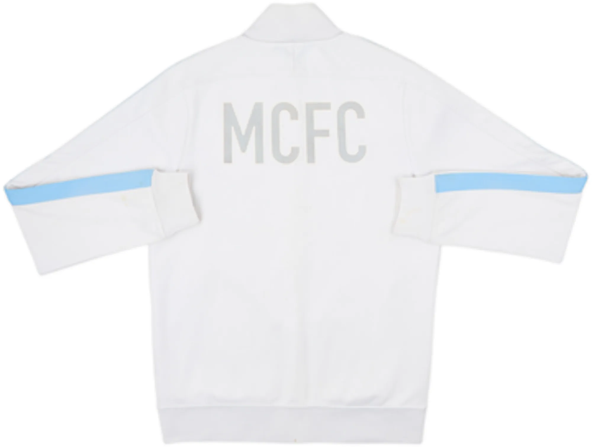2013-14 Manchester City Nike Hooded Rain Jacket - 5/10 - (XXL)