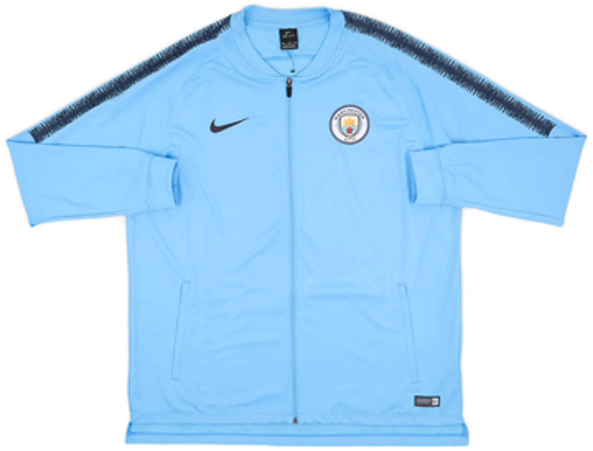 2013-14 Manchester City Nike Track Jacket - 10/10 - (XL)