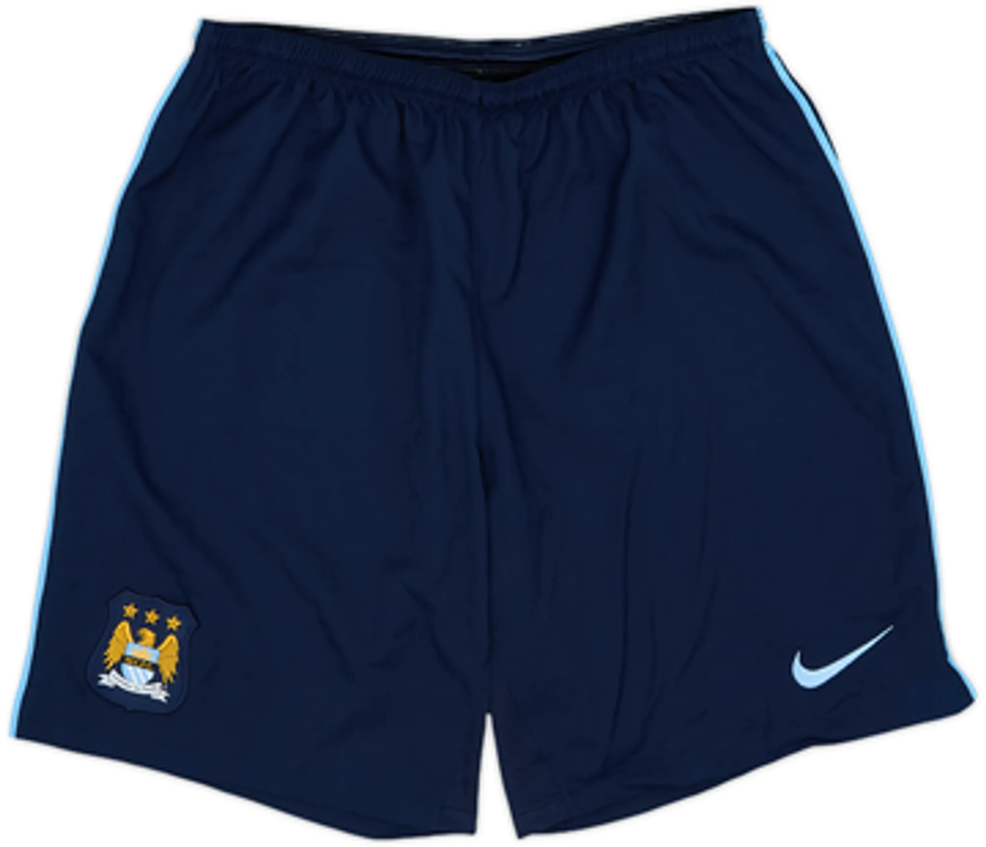 2013-14 Manchester City Nike Training Shorts - 10/10 - (L)