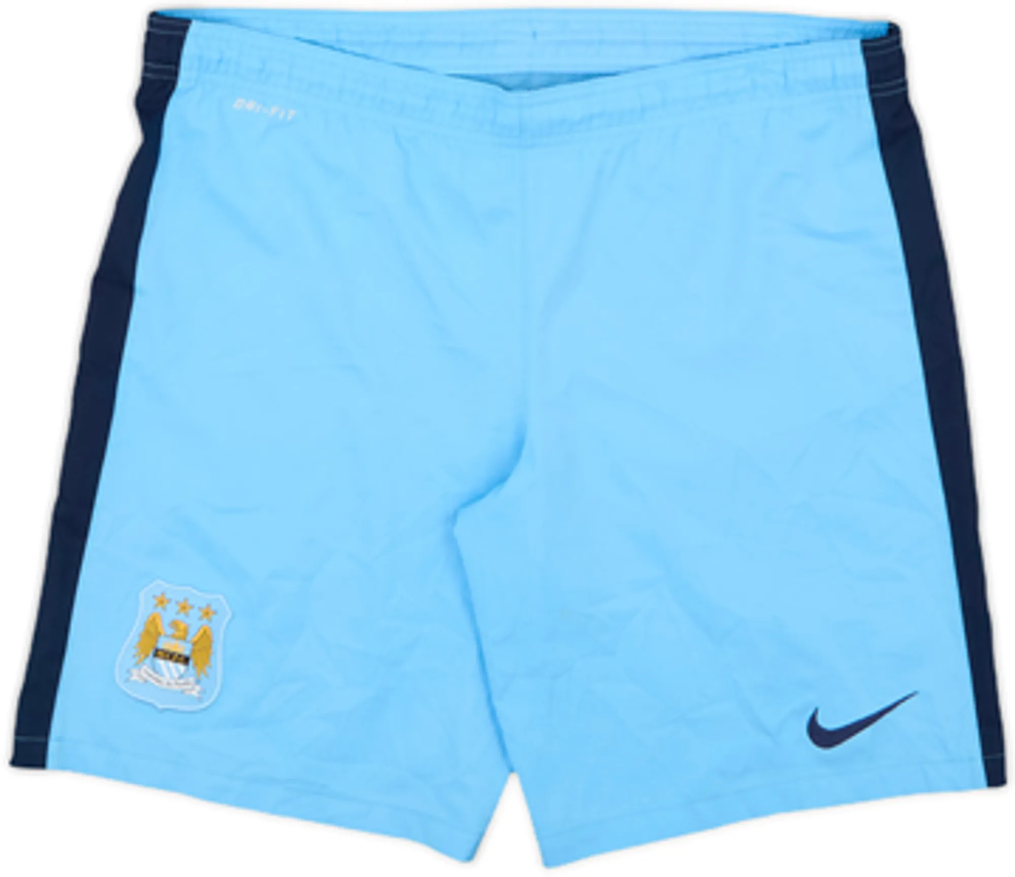 2014-15 Manchester City Home Shorts - 10/10 - (M)