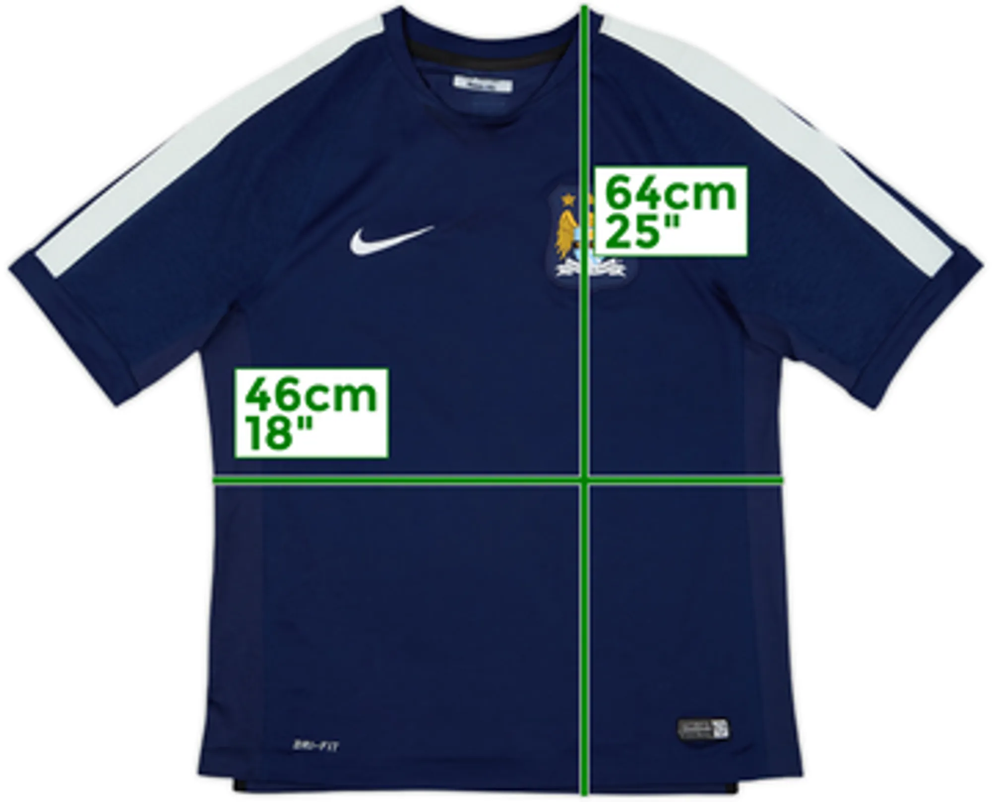 2014-15 Manchester City Nike Training Shirt - 6/10 - (L)