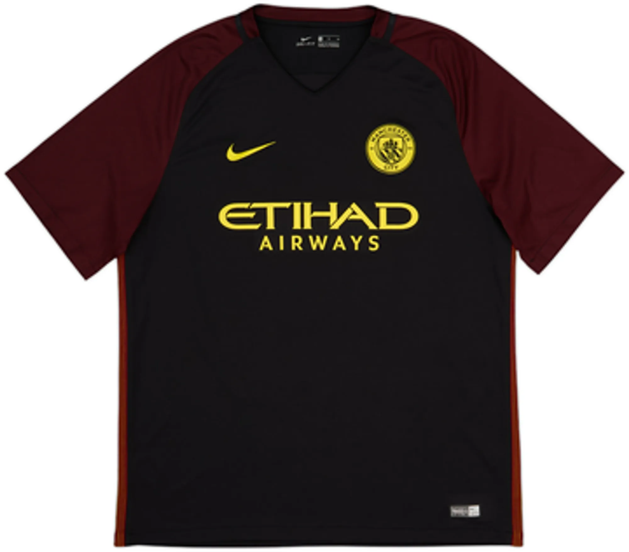 2016-17 Manchester City Away Shirt Kun Aguero #10 - 9/10 - (M)