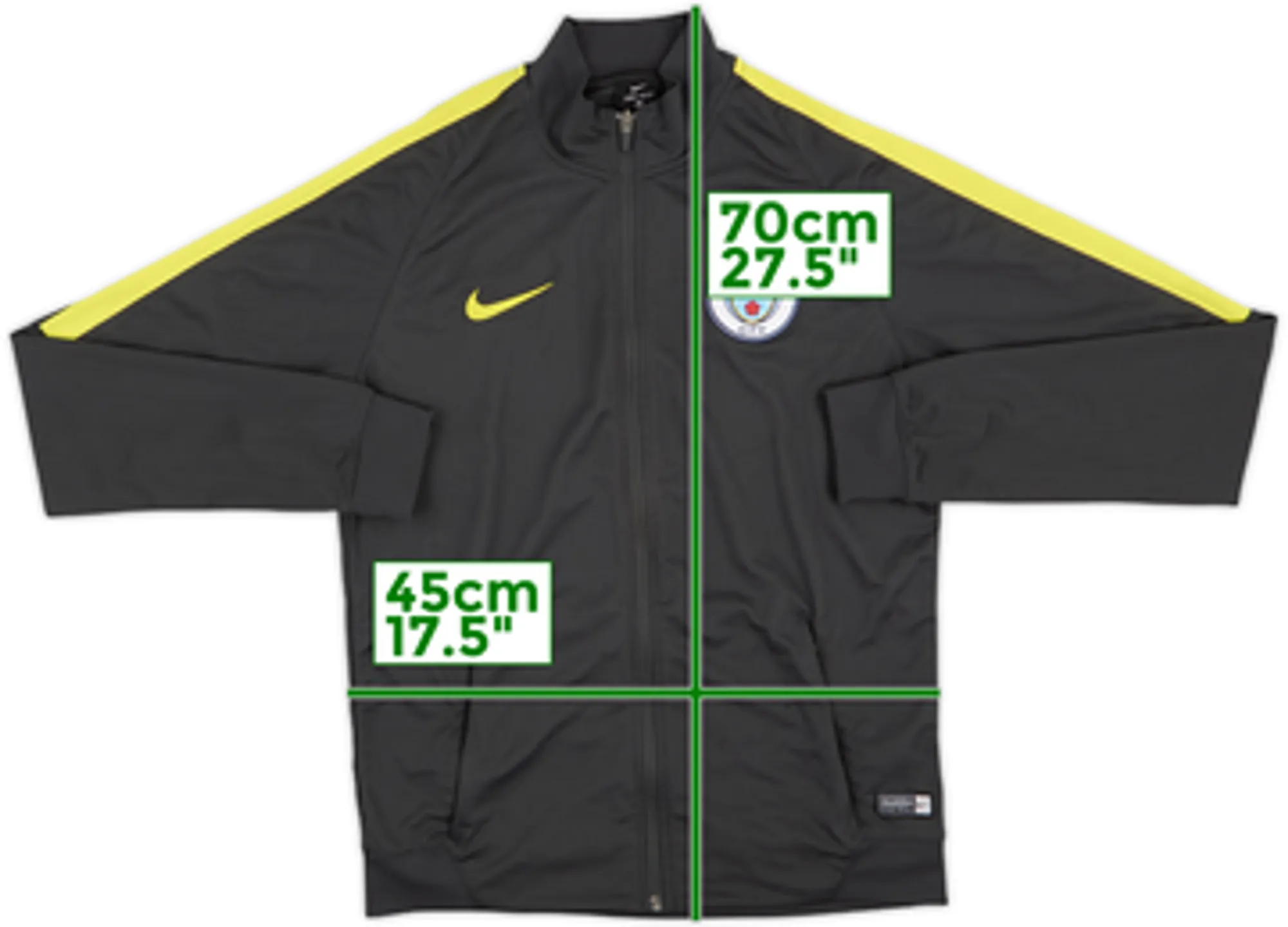 2016-17 Manchester City Nike Track Jacket - 5/10 - (L)