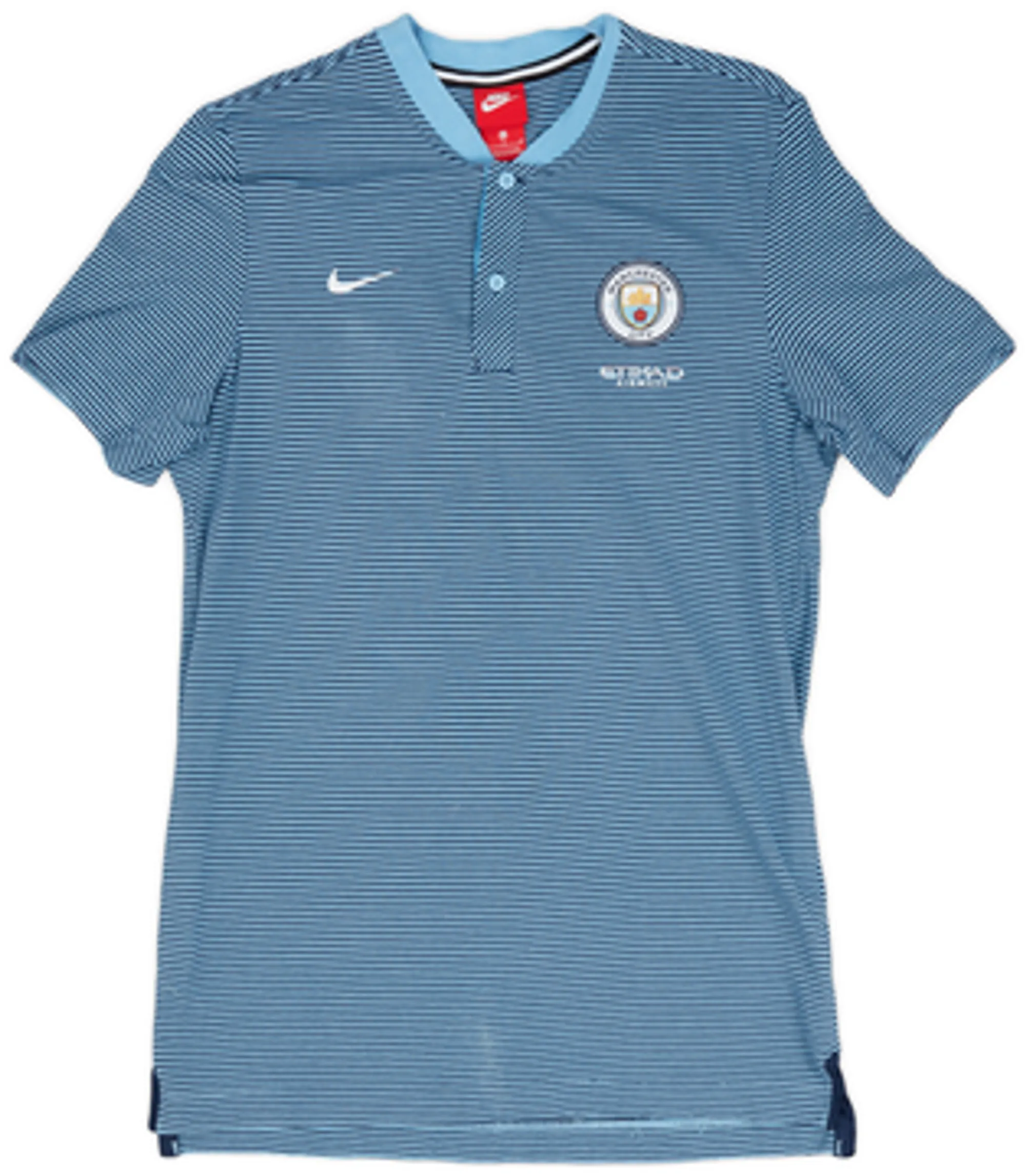 2017-18 Manchester City Nike Polo Shirt - 7/10 - (Women's M)