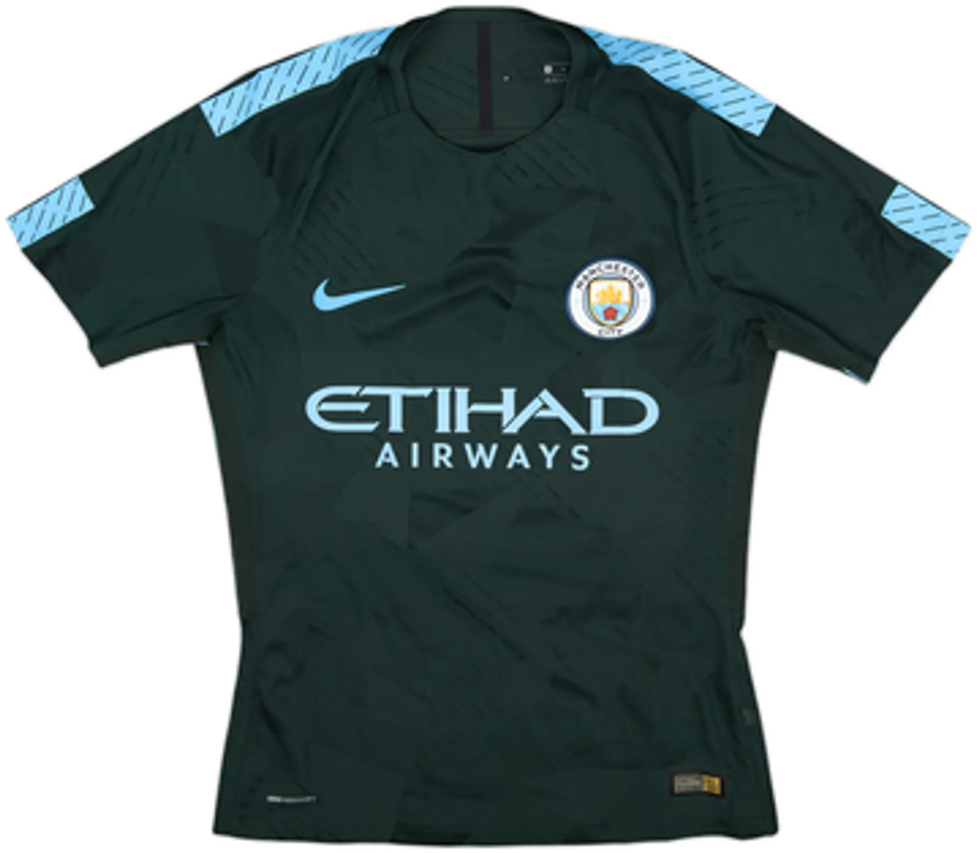2017-18 Manchester City Player Issue Third Shirt Kompany #4 - 8/10 - (M)