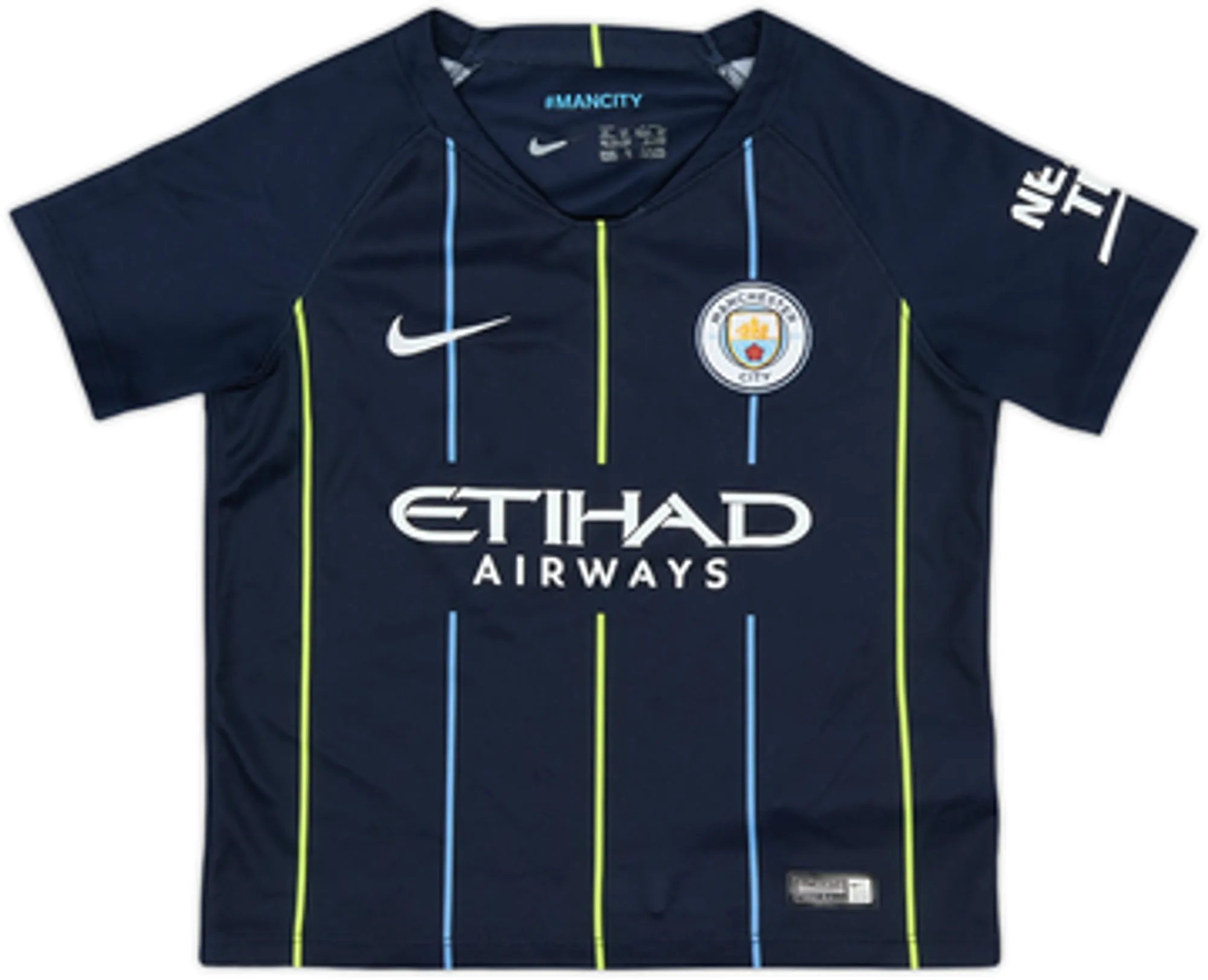 2018-19 Manchester City Away Shirt & Shorts - 9/10 - (3-4 Years)
