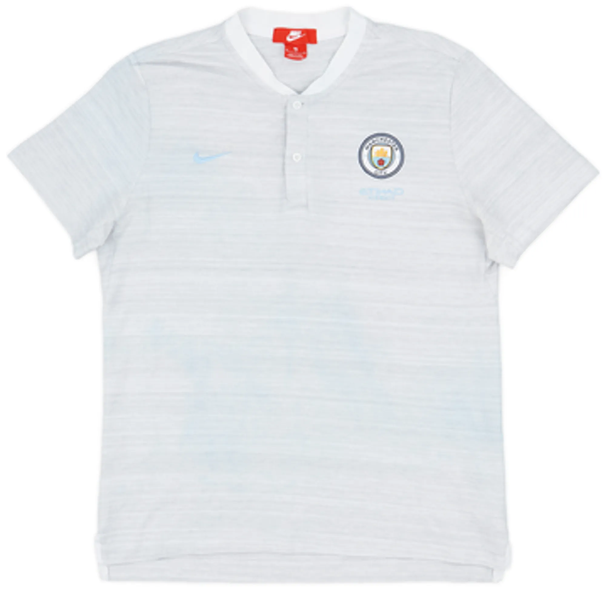 2018-19 Manchester City Nike Polo Shirt - 9/10 - (L)
