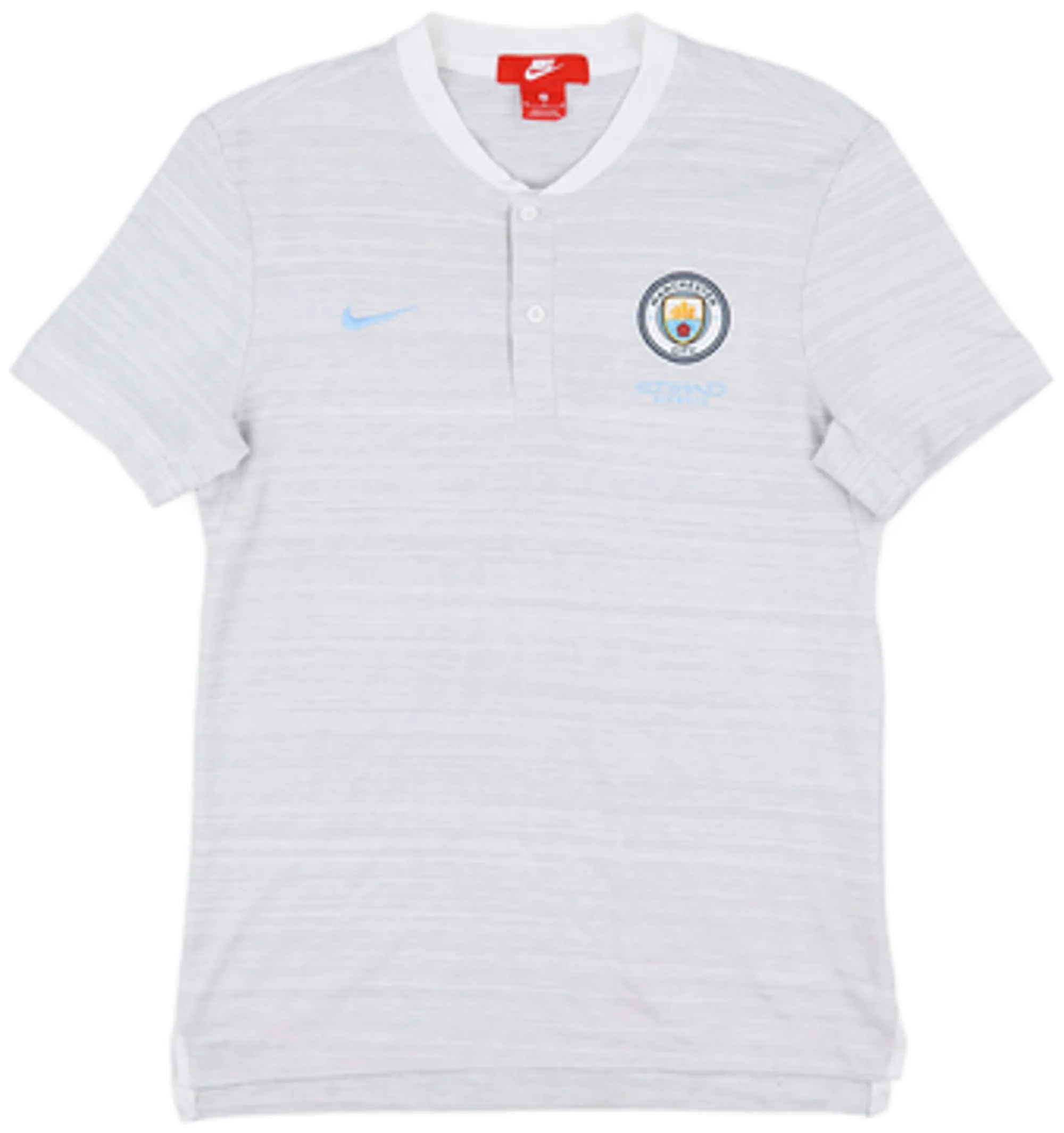 2018-19 Manchester City Nike Polo Shirt - 8/10 - (L)