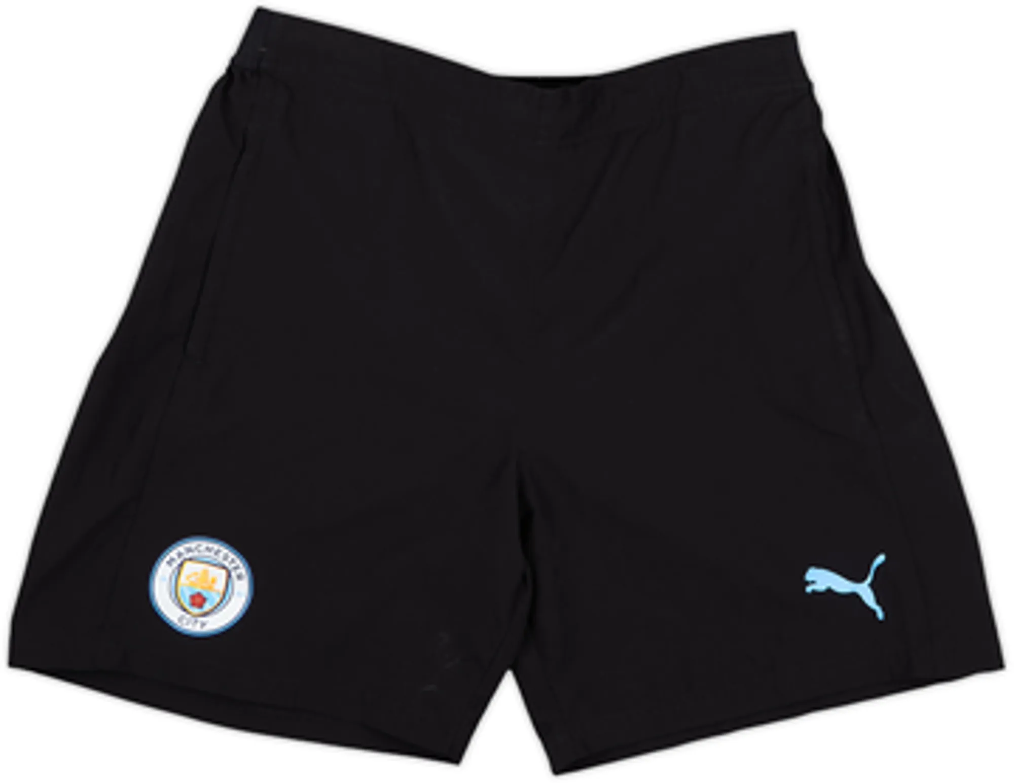 2018-19 Manchester City Puma Training Shorts - 10/10 - (L)
