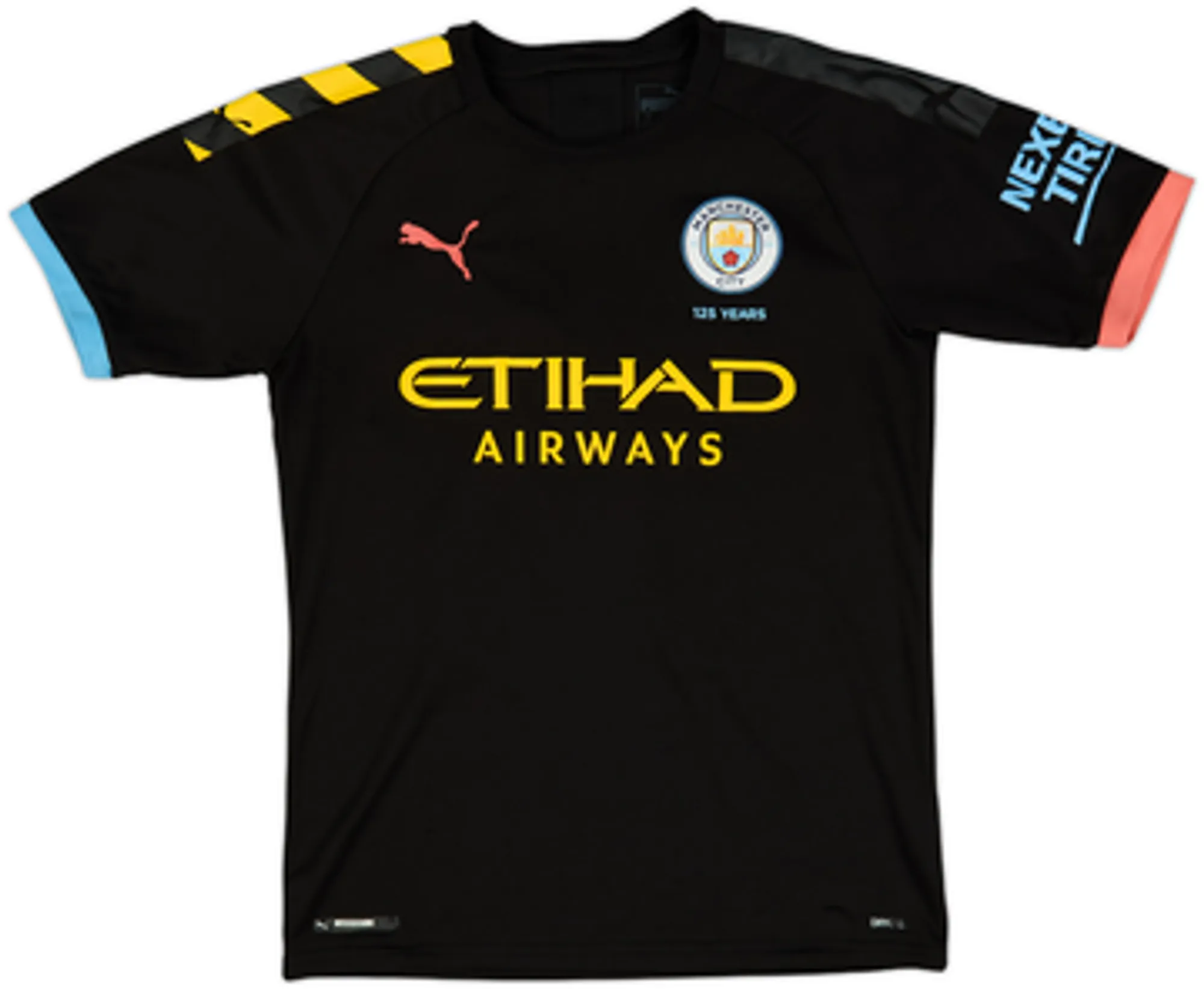 2019-20 Manchester City Away Shirt Laporte #14 - 7/10 - (S)